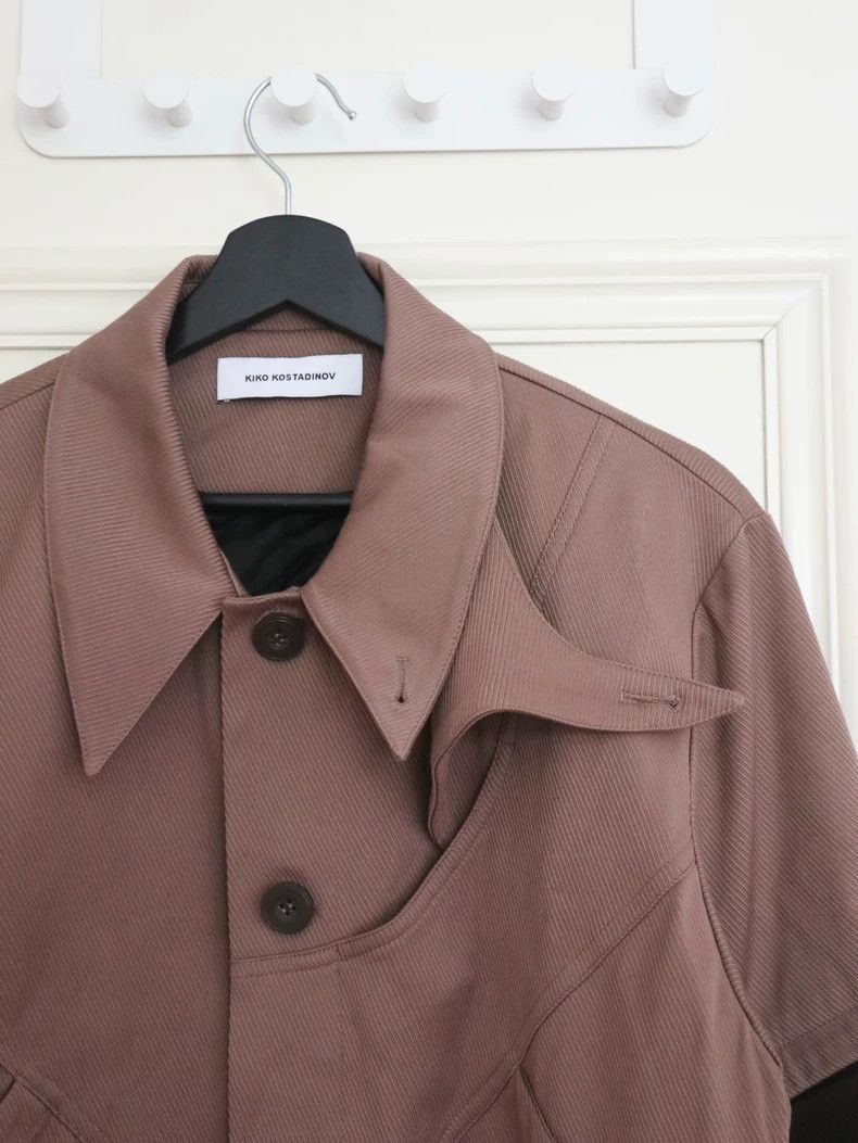 Kiko Kostadinov KIKO KOSTADINOV22FW Yesternow. Kassel Blouson Luxury brown Size US M / EU 48-50 / 2 - 4 Thumbnail