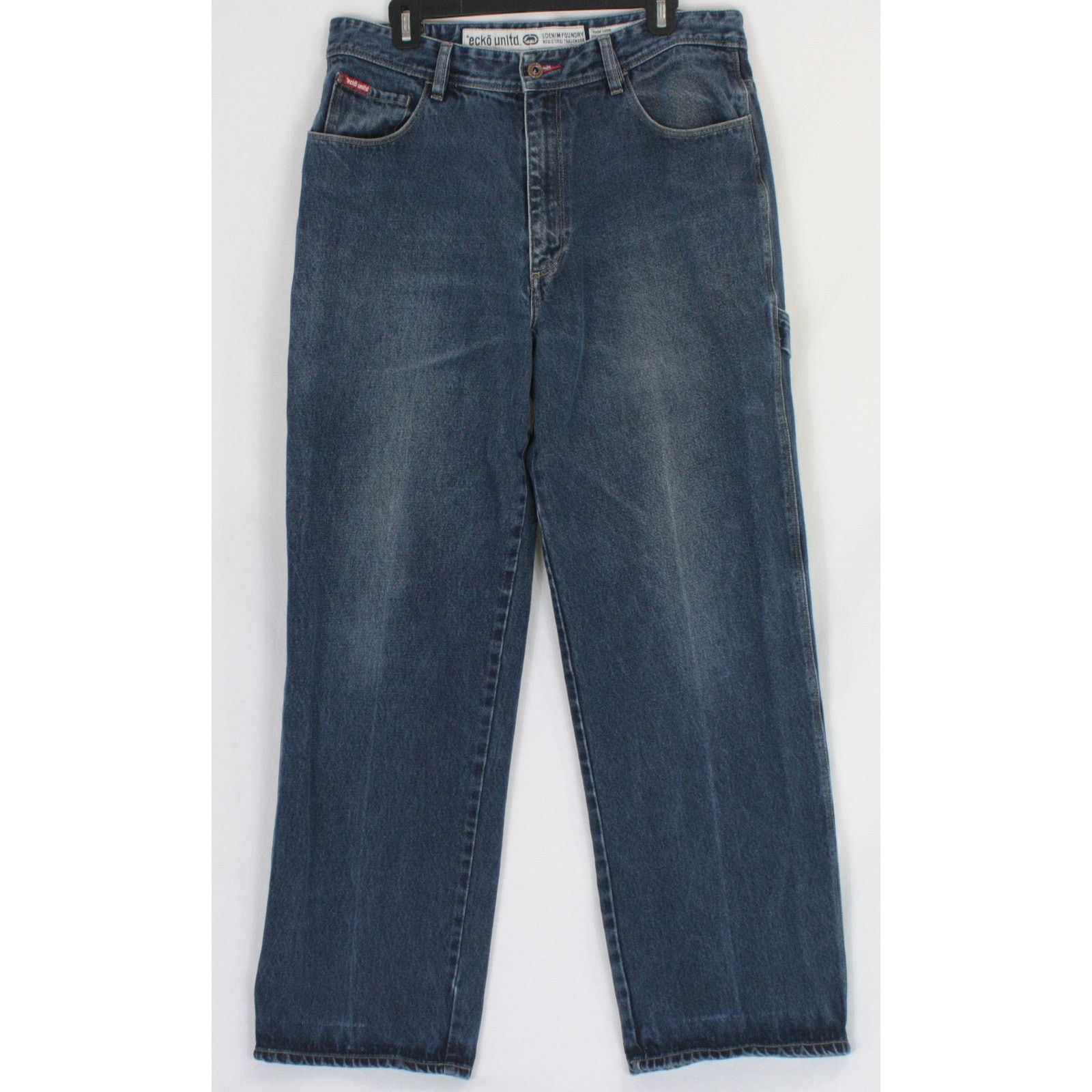Ecko Unltd. × Vintage Vintage ECKO UNLTD Baggy Carpenter Jeans 34 Wide Leg Skater Size US 34 / EU 50 - 5 Thumbnail