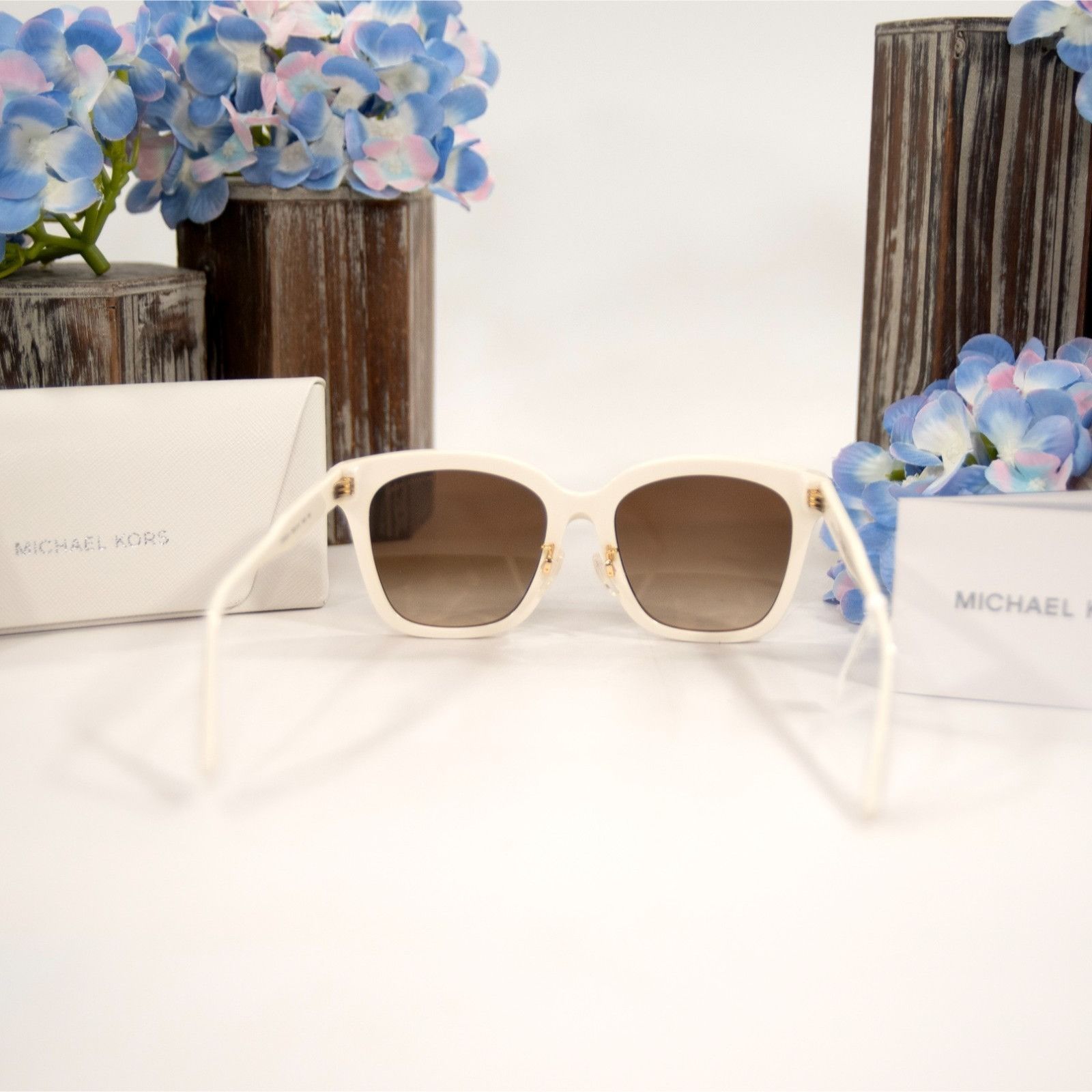 Michael Kors Michael Kors MK2163F San Marino Vanilla Logo Signature Acryl Size ONE SIZE - 4 Thumbnail