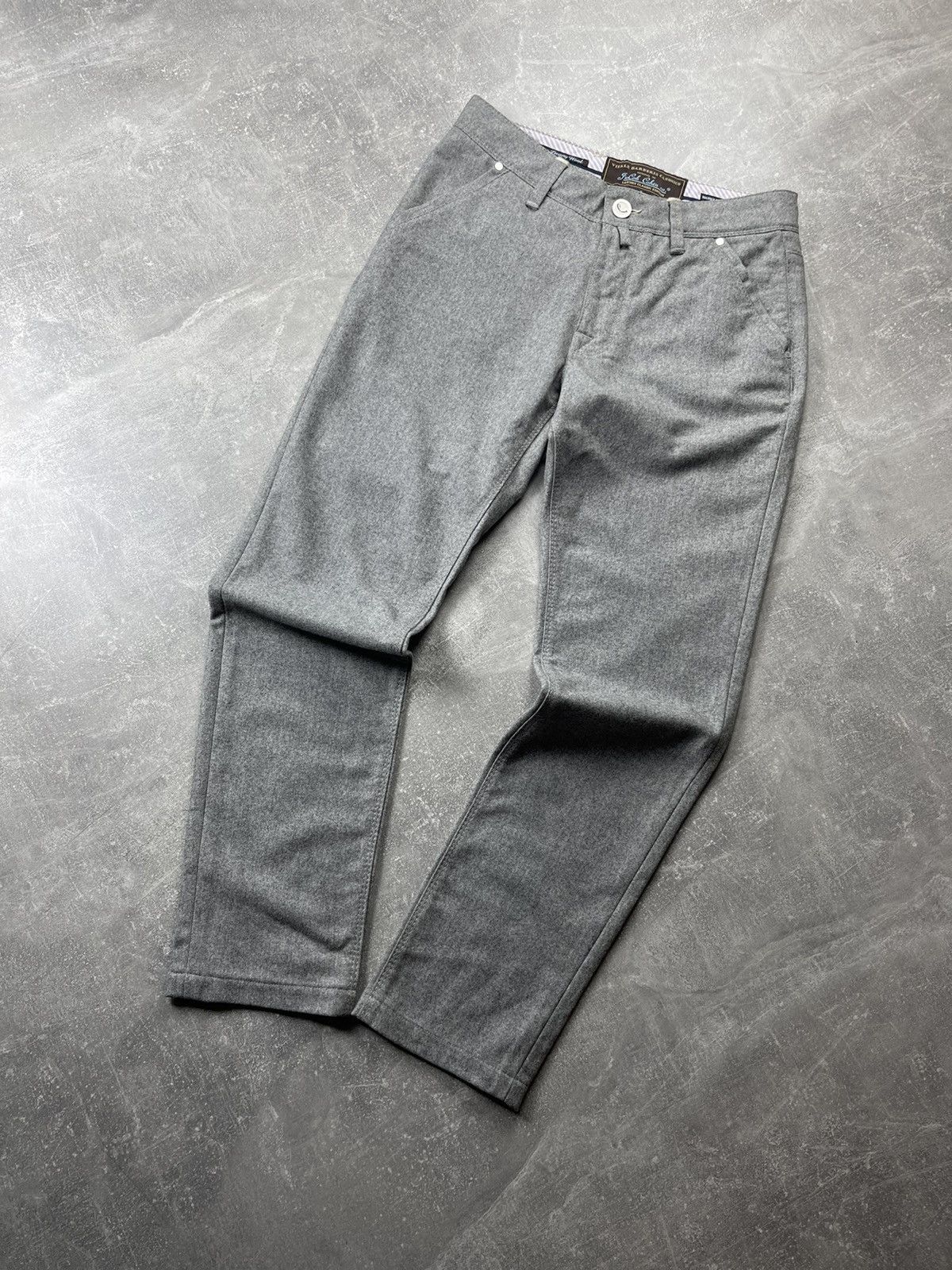 Jacob Cohen Jacob Cohen J606 Luxury Classic Edition Gray Wool Pants Size US 31 - 6 Thumbnail