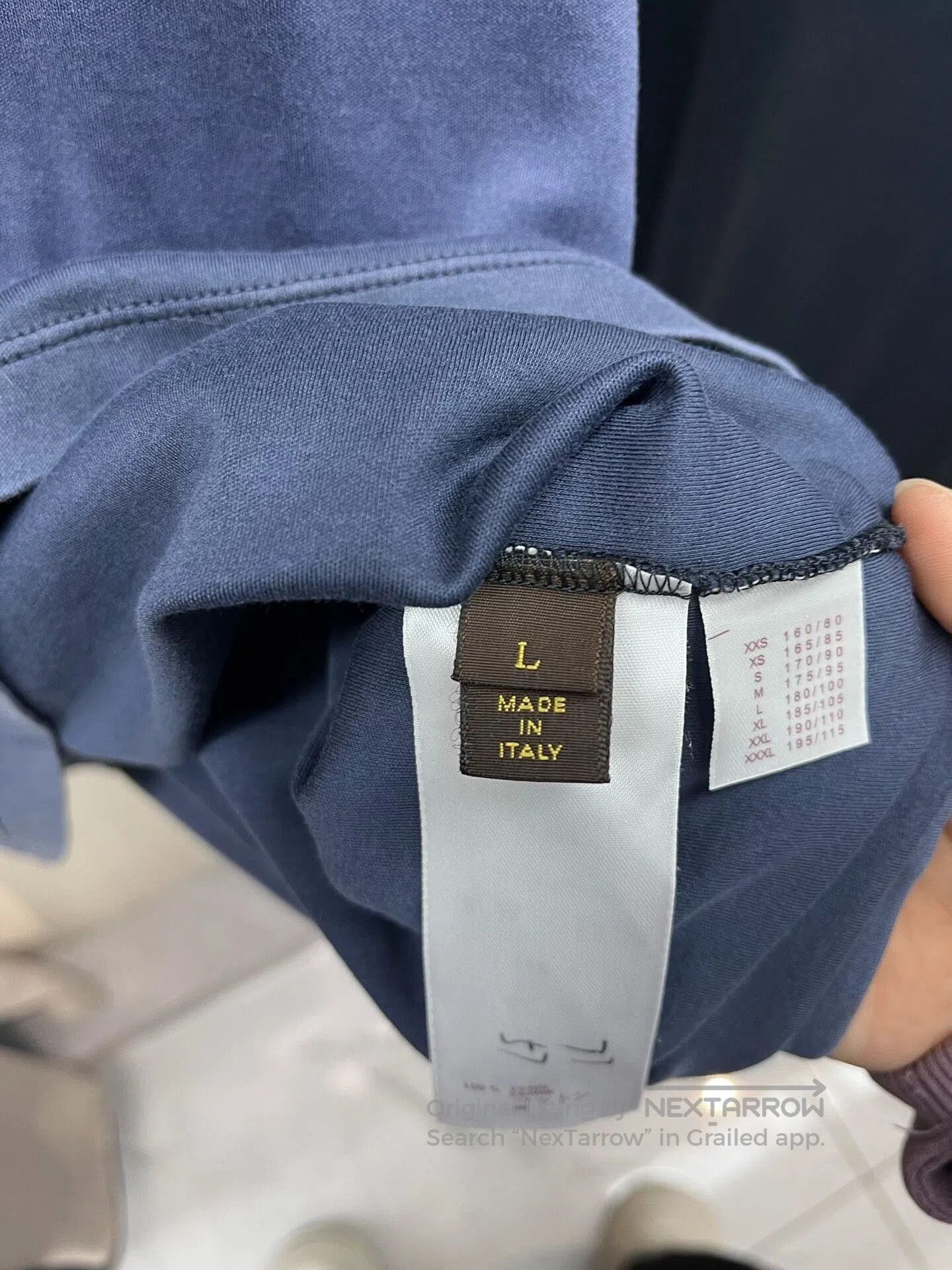 Louis Vuitton Louis Vuitton Washed Blue Short Sleeve. Size US L / EU 52-54 / 3 - 5 Thumbnail