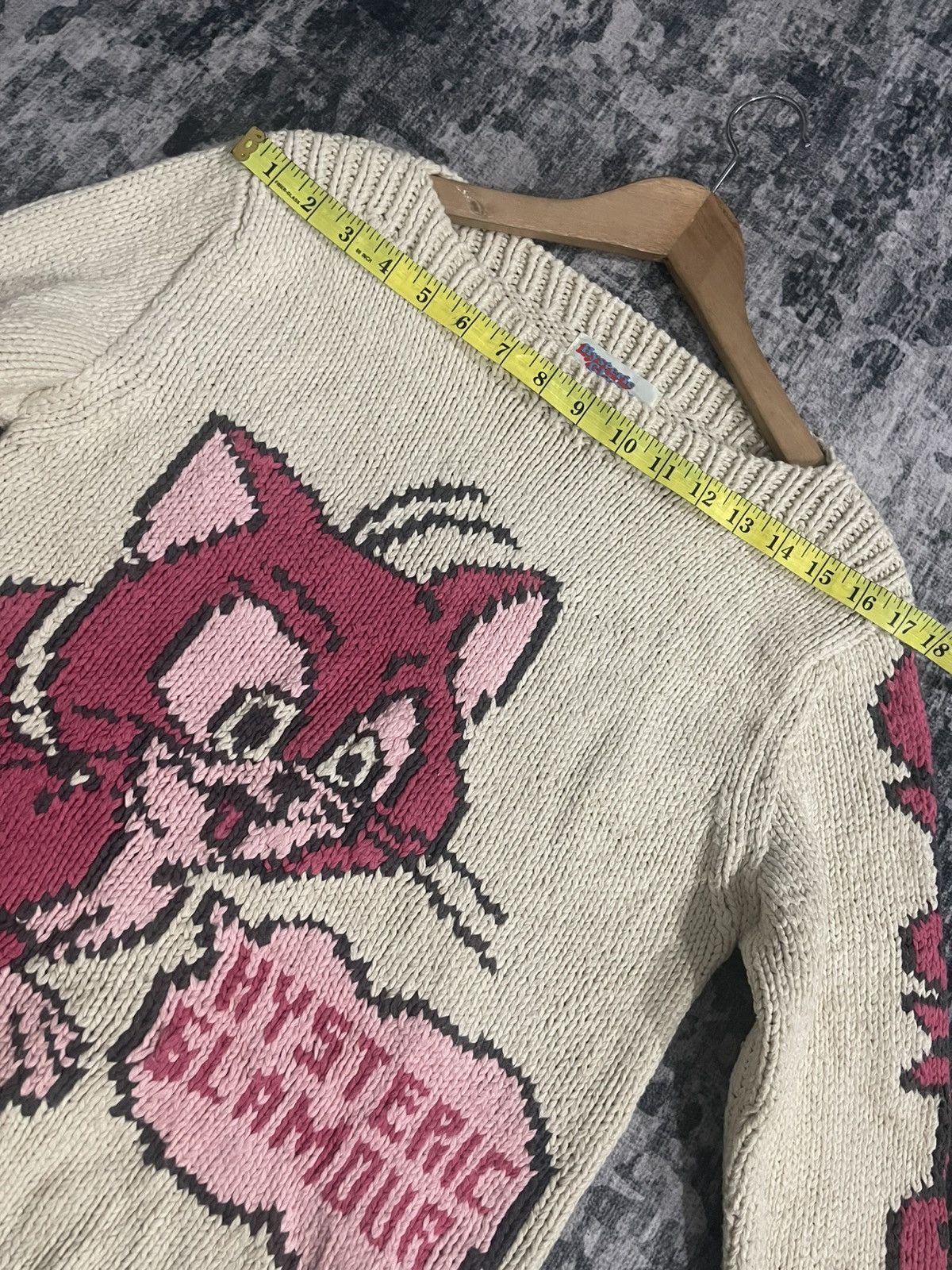 Hysteric Glamour Hysteric Glamour Cowtin Knit Size S / US 4 / IT 40 - 16 Thumbnail