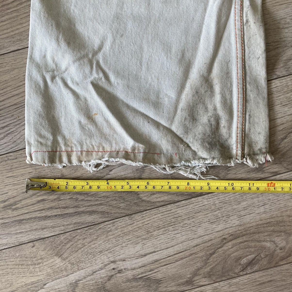 Other 1970s white denim braxton flared jeans Size 26" / US 2 / IT 38 - 10 Thumbnail