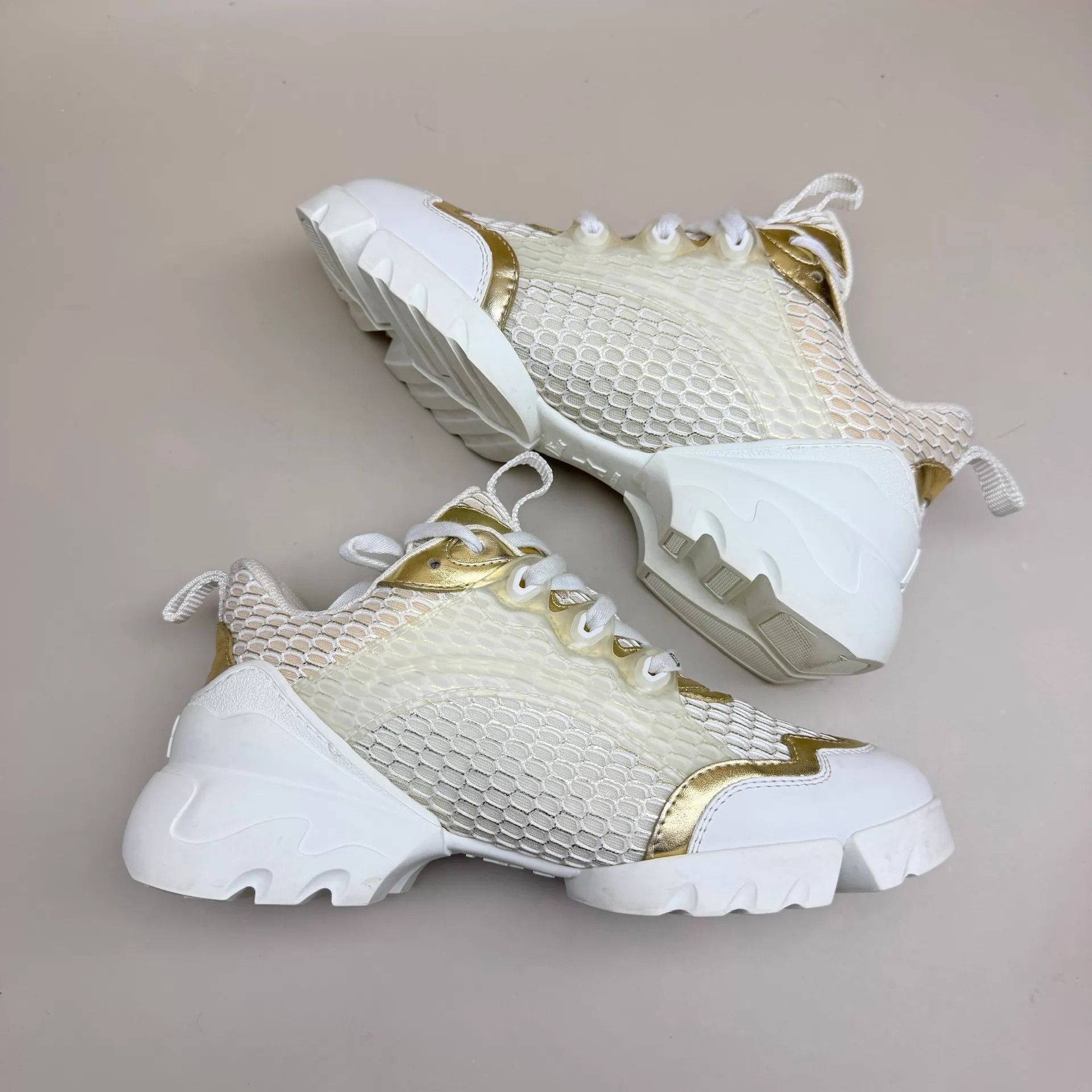 Dior Dior D-Connect Platinum Dad 36.5 99new Size US 6 / IT 36 - 4 Thumbnail
