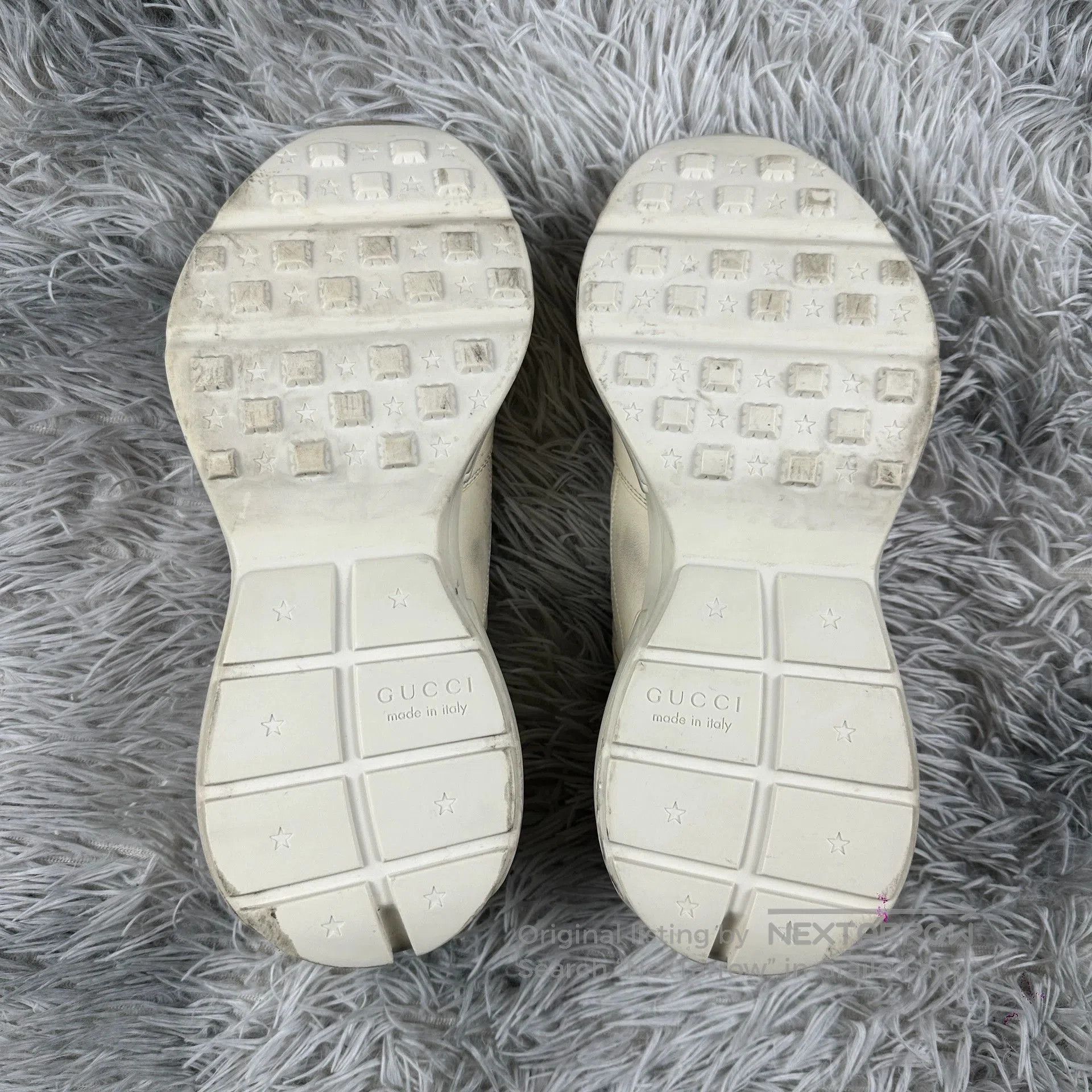 Gucci gucci rhyton lip print sneakers size 43. Size US 10 / EU 43 - 5 Thumbnail