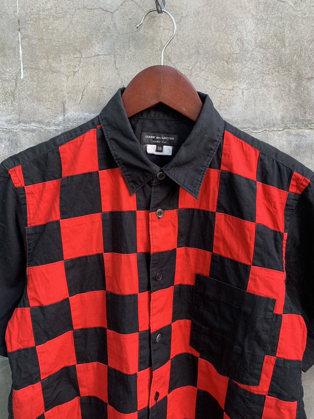 Comme des Garcons SS12 Checkerboard Button Up Shirt Size US M / EU 48-50 / 2 - 4 Thumbnail