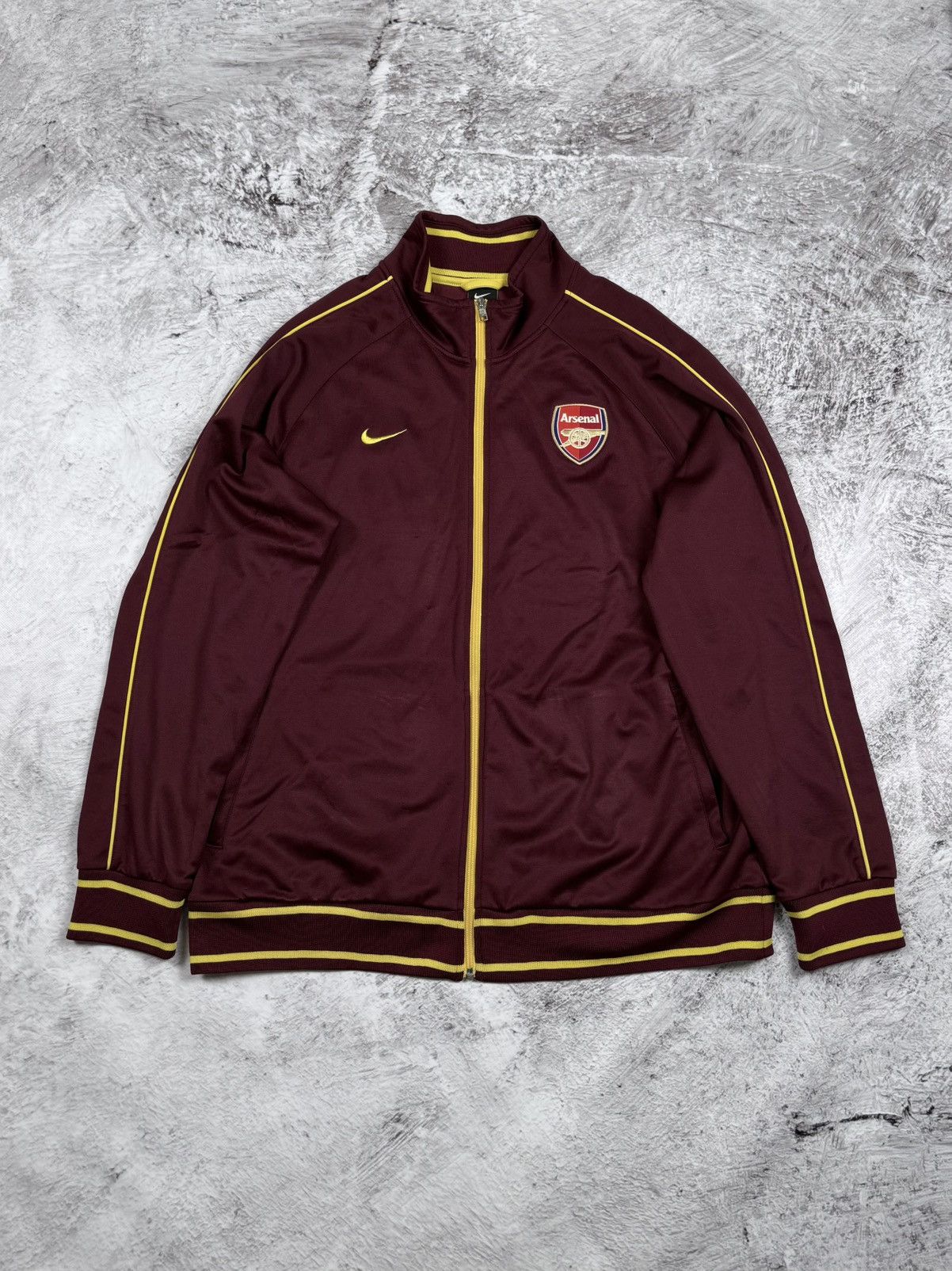 Nike × Vintage 2010-11 Arsenal Nike Track Jacket vintage Size US XXL / EU 58 / 5 - 1 Thumbnail
