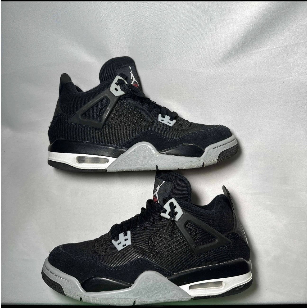Jordan Brand × Nike Size 6.5 - Air Jordan 4 Retro SE GS Black Canvas Men's Shoes Size US 6.5 / EU 39-40 - 2 Thumbnail