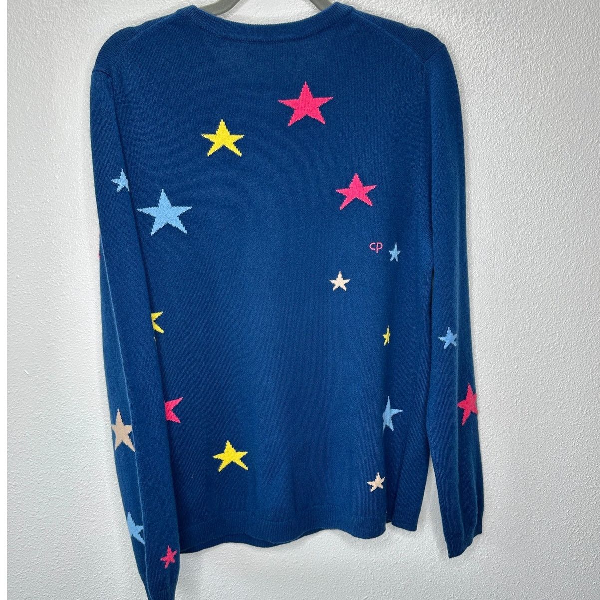 CHINTI & PARKER Chinti & Parker Navy Multi Star Long Sleeve CrewSweater L Size L / US 10 / IT 46 - 2 Thumbnail