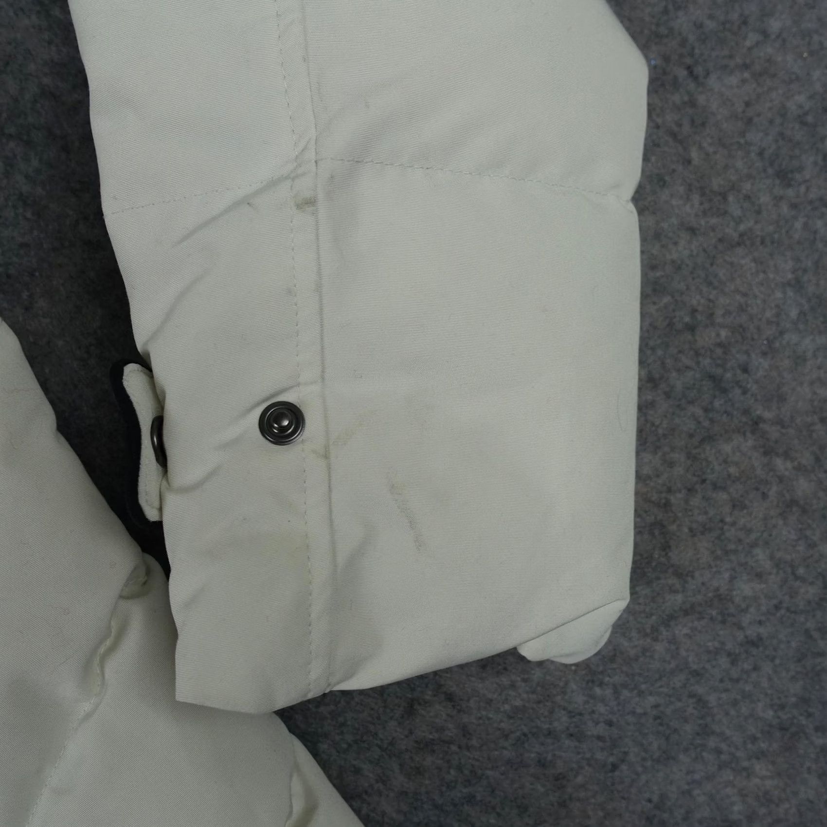 Vintage Orolay Coat Womens M White Hooded Down Puffer Quilted Zip Pockets Winter Size M / US 6-8 / IT 42-44 - 6 Thumbnail