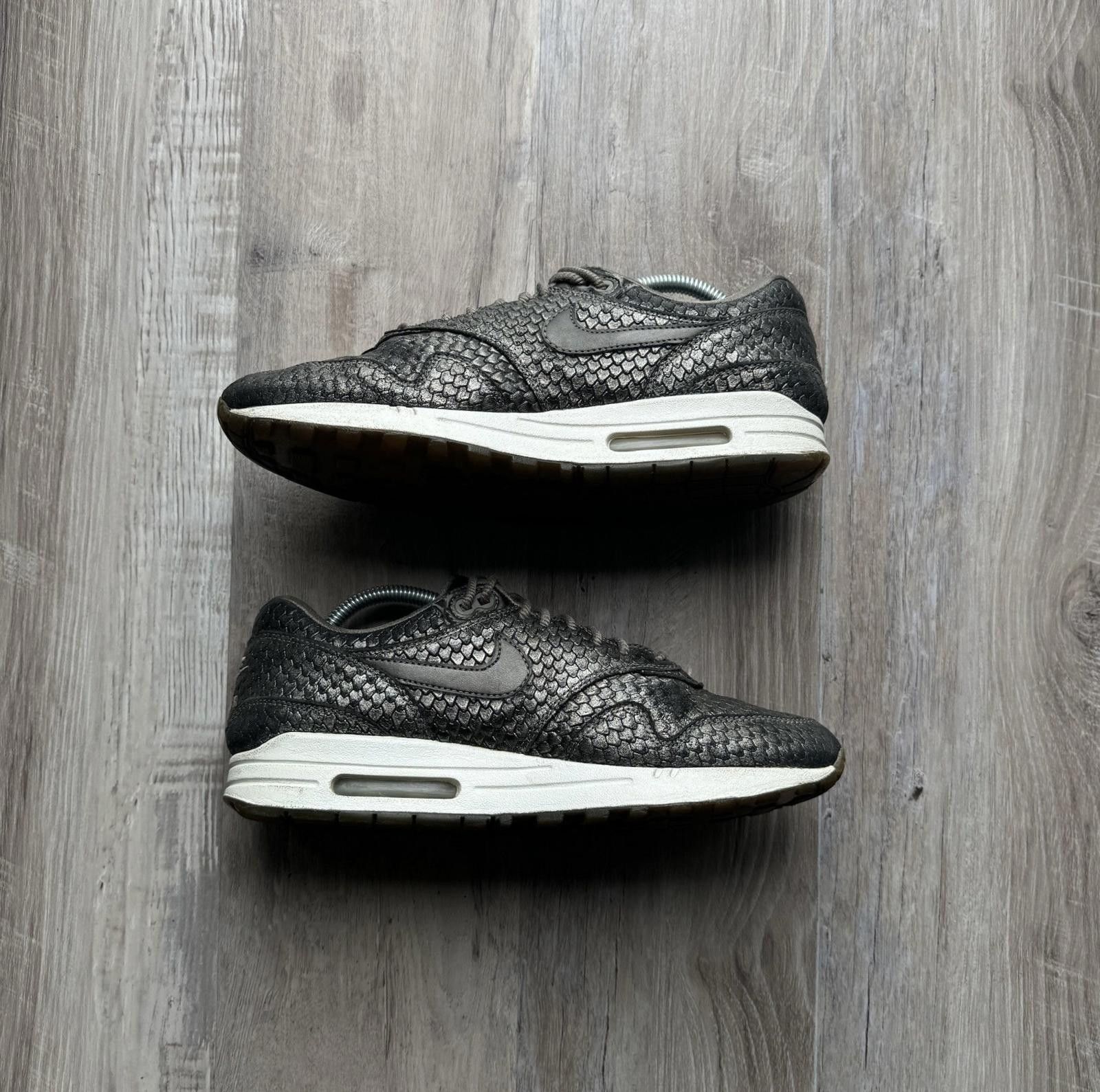 Nike NIKE • Air Max 1 Premium Reptile Pewter (8.5M) Size US 8.5 / EU 41-42 - 3 Thumbnail