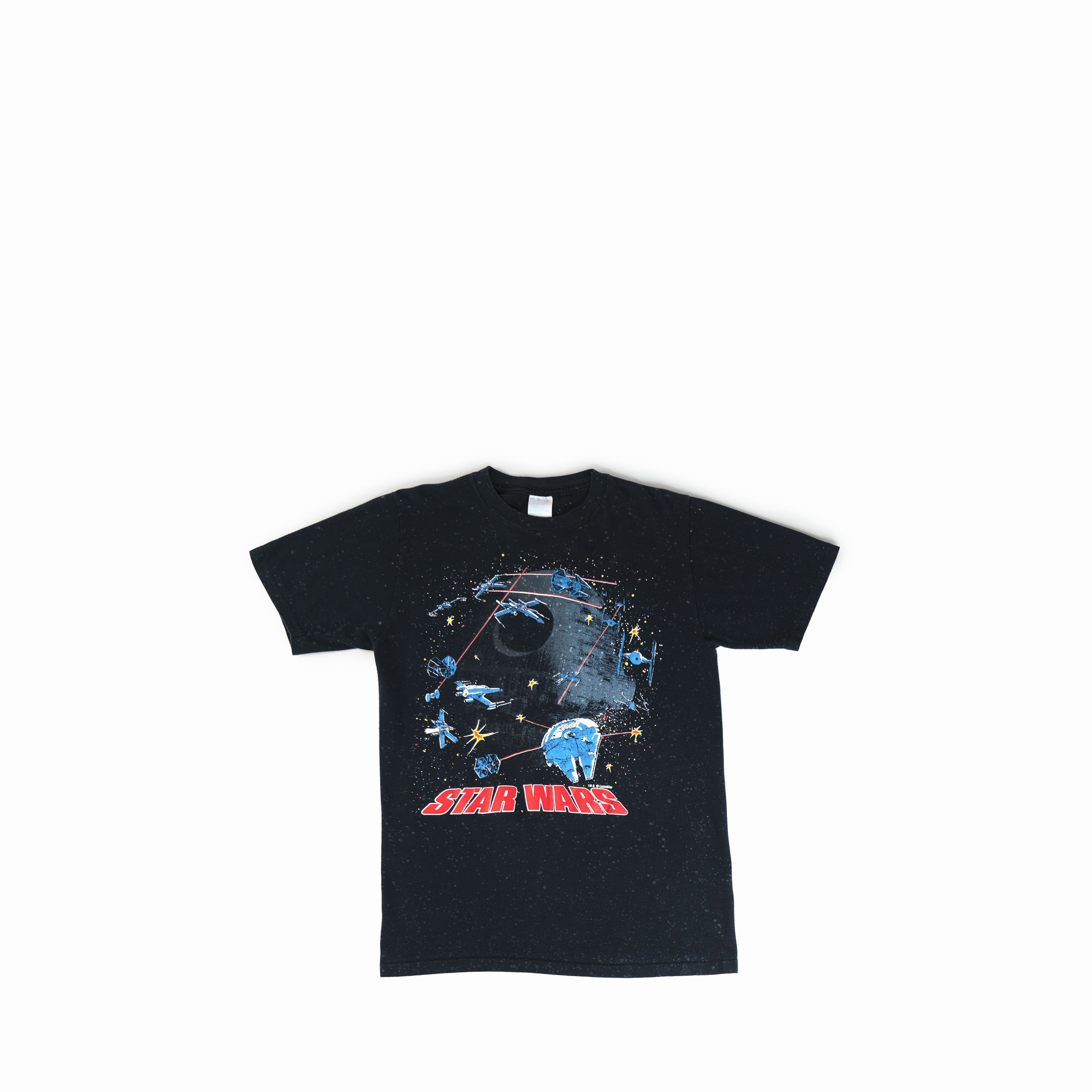 Star Wars Vintage 1980's Star Wars AOP All Over Print Tee Shirt Size US M / EU 48-50 / 2 - 1 Thumbnail