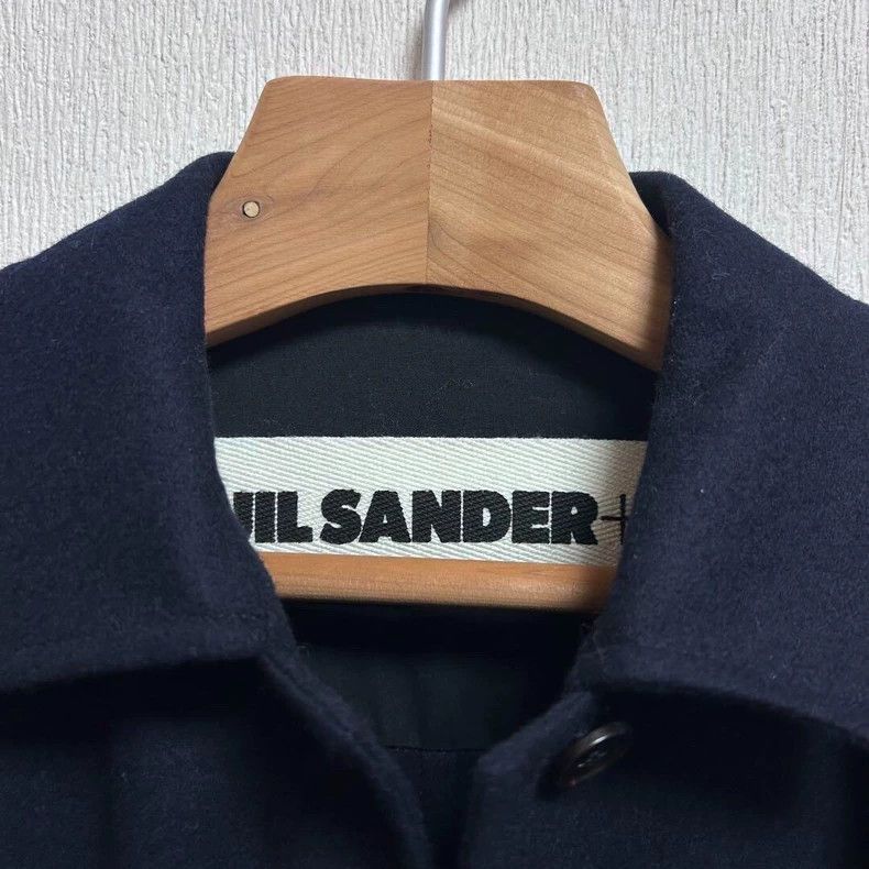 Jil Sander Jil Sander Wool navy blue jacket Size 4XL / US 24-26 - 3 Thumbnail