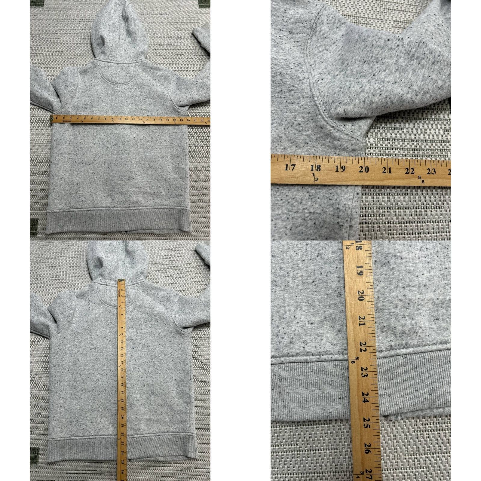 Carhartt Carhartt Clarksburg Full Zip Sweatshirt Womens XS Gray Cotton Hooded Relaxed Fit Size XS / US 0-2 / IT 36-38 - 8 Thumbnail