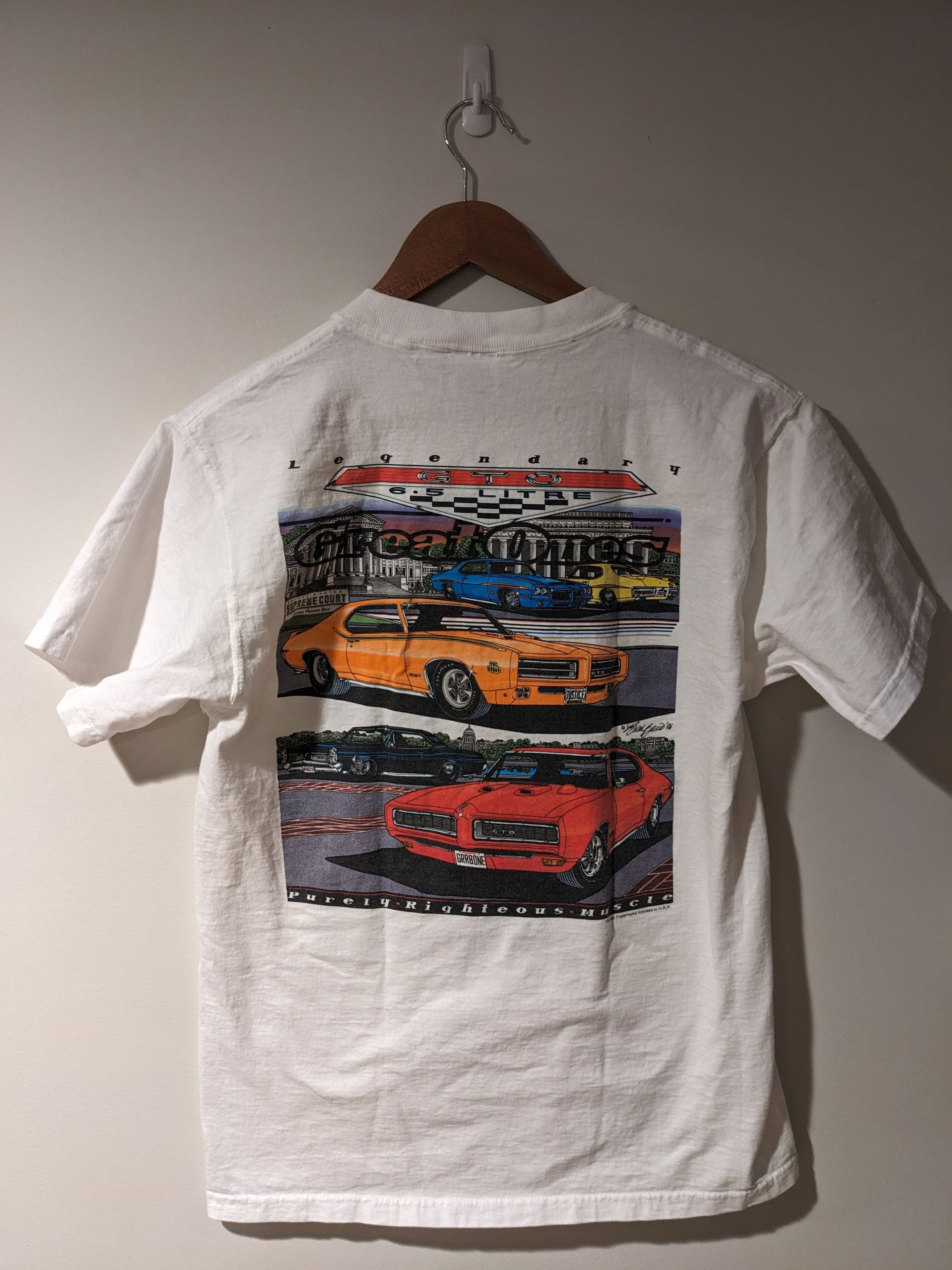 Mustang × Vintage Vintage 90s Mustang Prowling Tigers Racing Speedway T-Shirt Size US M / EU 48-50 / 2 - 5 Thumbnail
