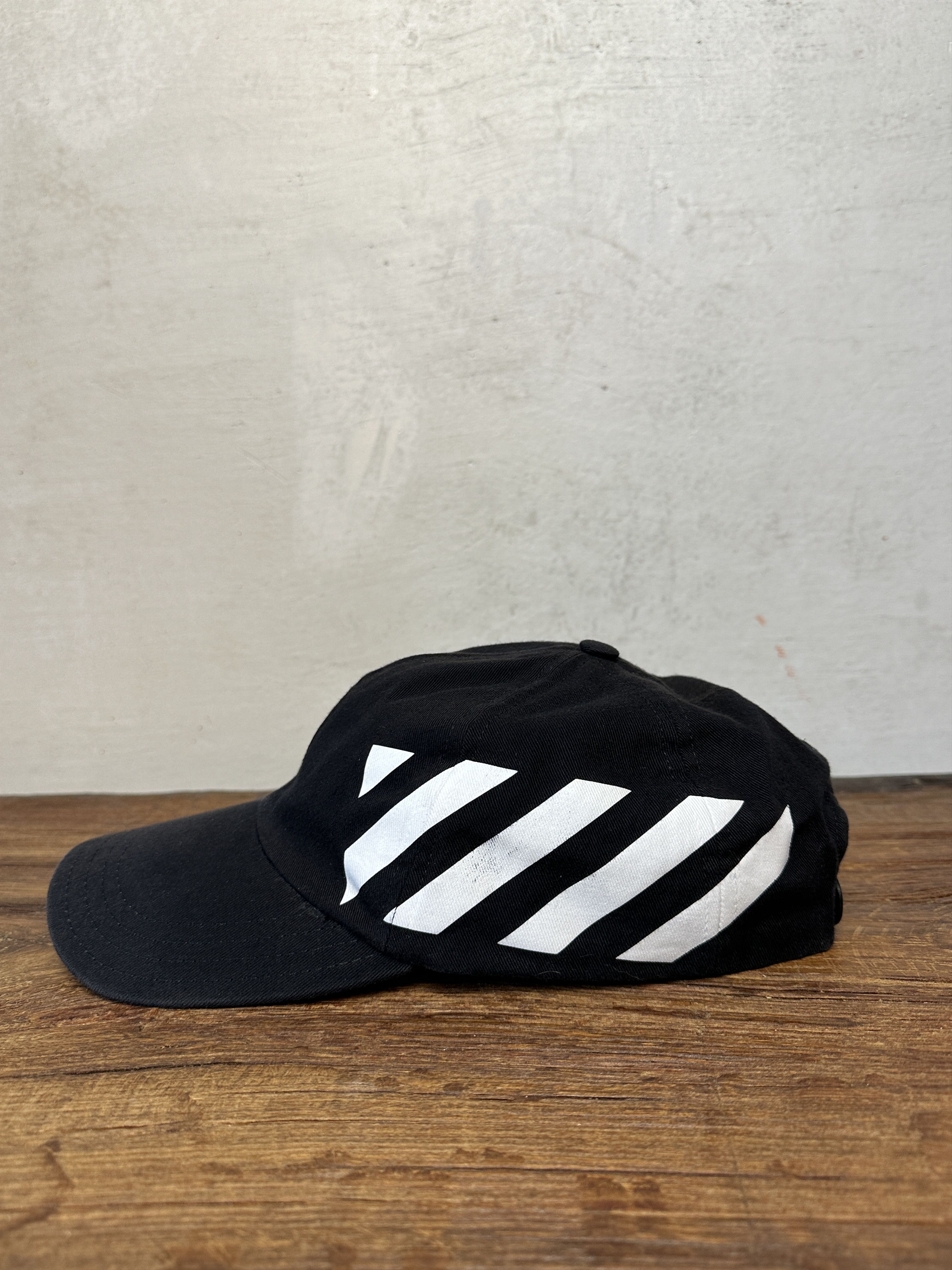 Off-White Off White Striped Diagonal Cap Size ONE SIZE - 2 Thumbnail