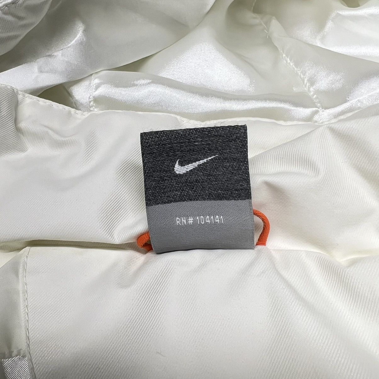 Nike × Nike ACG × Vintage VTG Nike ACG Jacket White Puffer Jacket Zip Winter Ski Retro Size M / US 6-8 / IT 42-44 - 15 Thumbnail