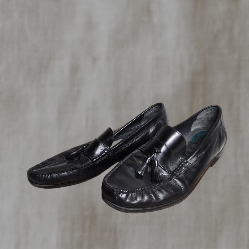 Nunn Bush Nunn Bush Leather Tasseled Loafer Dress Shoe Adult Men's Size 13M Black Size US 13 / EU 46 - 1 Thumbnail