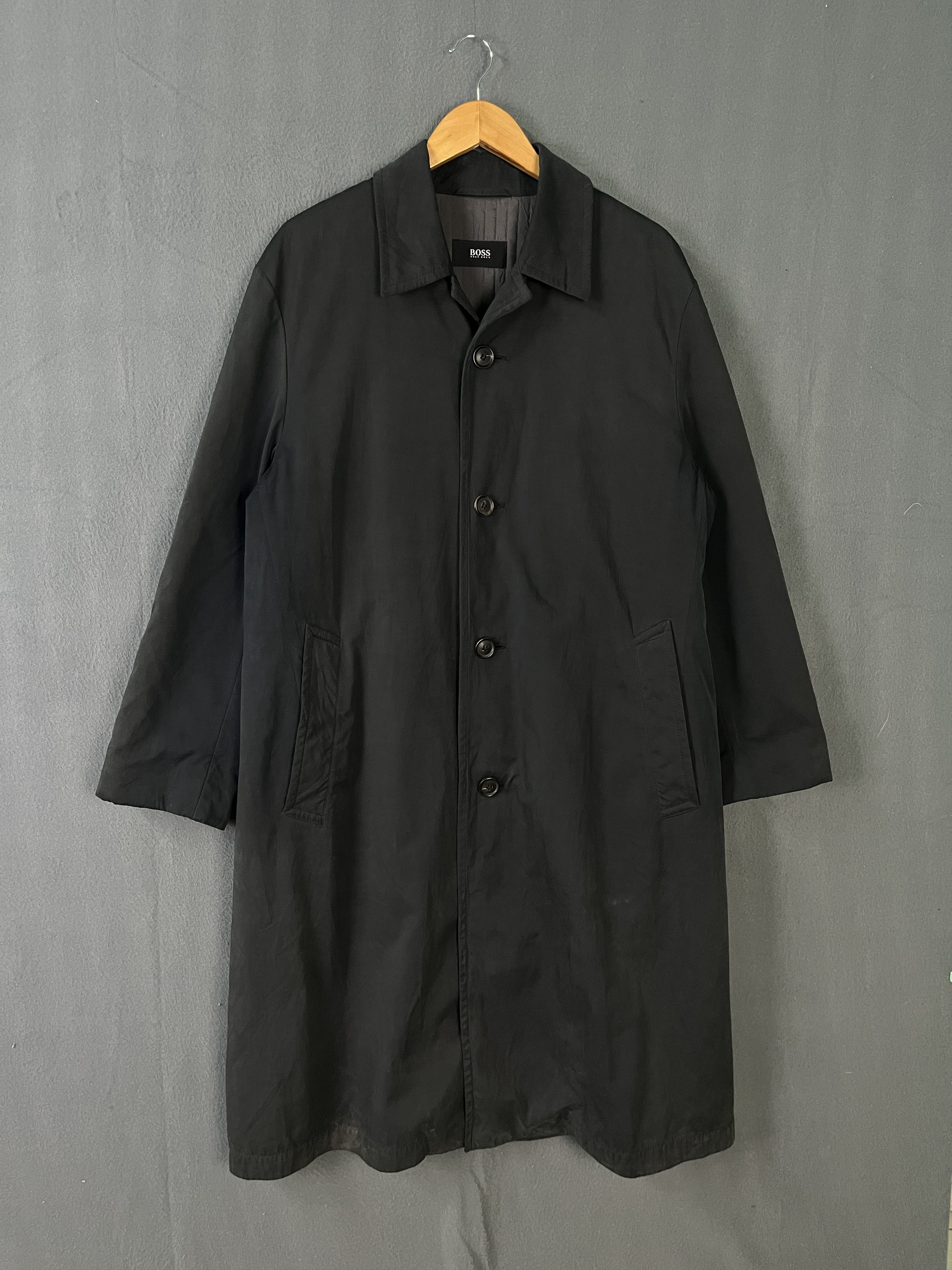 Hugo Boss Vintage Hugo Boss Trench Coat Made in Poland Size US M / EU 48-50 / 2 - 1 Thumbnail