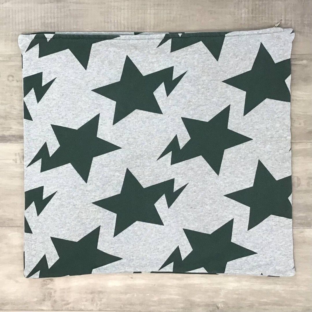 Bape × Nigo BAPE STA Cushion Cover grey x green a bathing ape star NIGO Size ONE SIZE - 2 Thumbnail