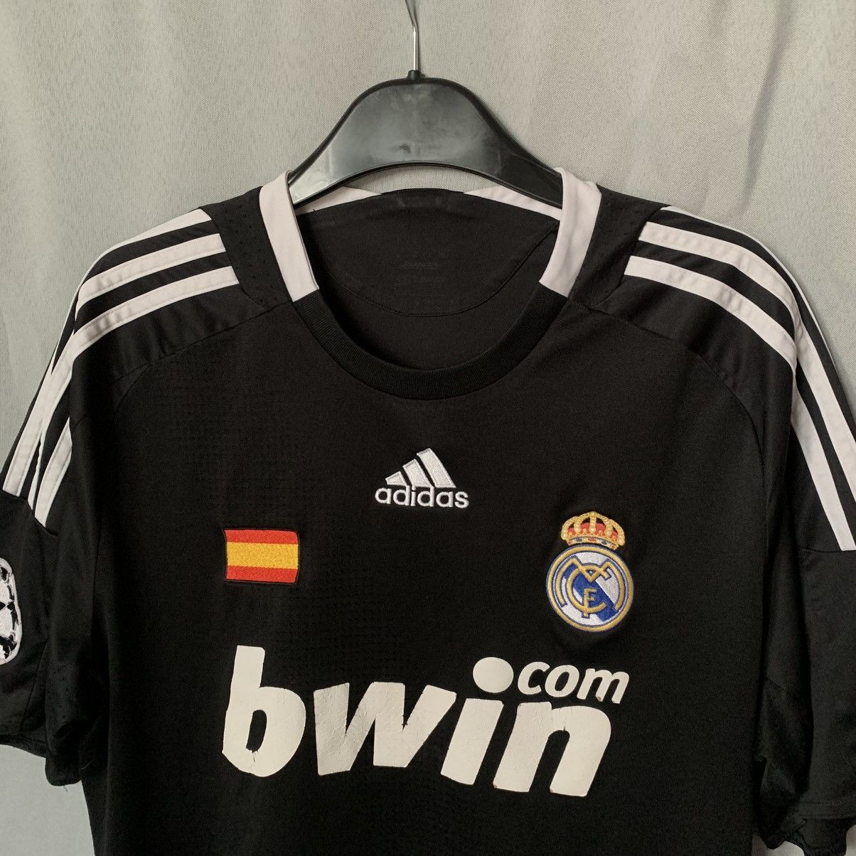 Adidas Adidas Real madrid 2008 jersey t-shirt black large used Size US L / EU 52-54 / 3 - 3 Thumbnail