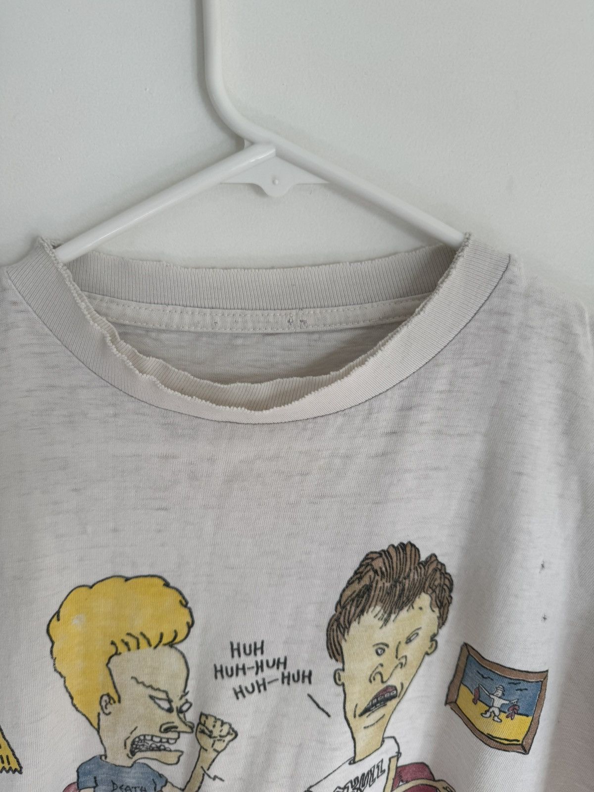 Vintage Thrashed Beavis and Butthead Shirt Size US XL / EU 56 / 4 - 2 Thumbnail