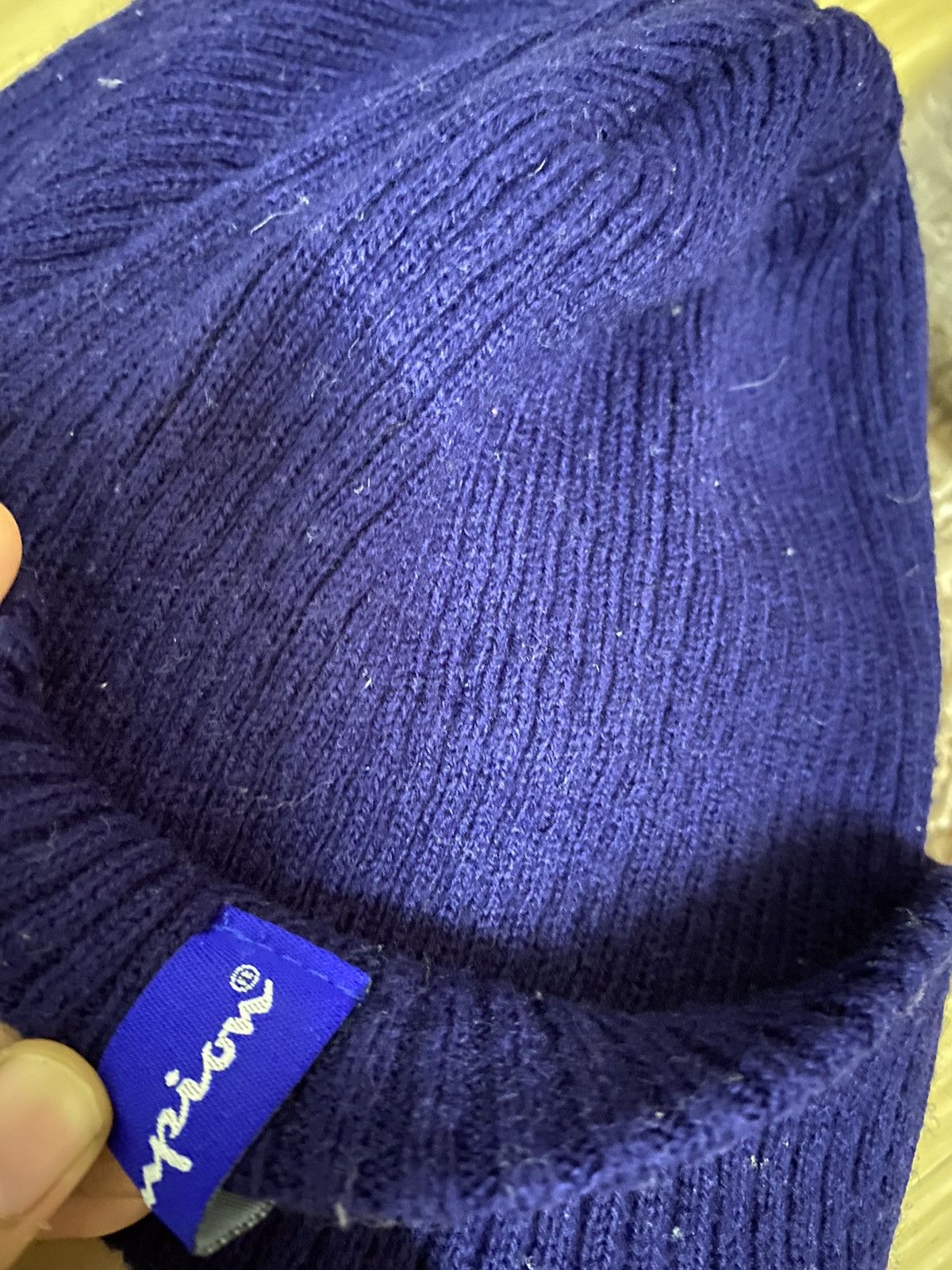 Champion × Vintage Champion Small Logo Beanie Hat Size ONE SIZE - 8 Thumbnail