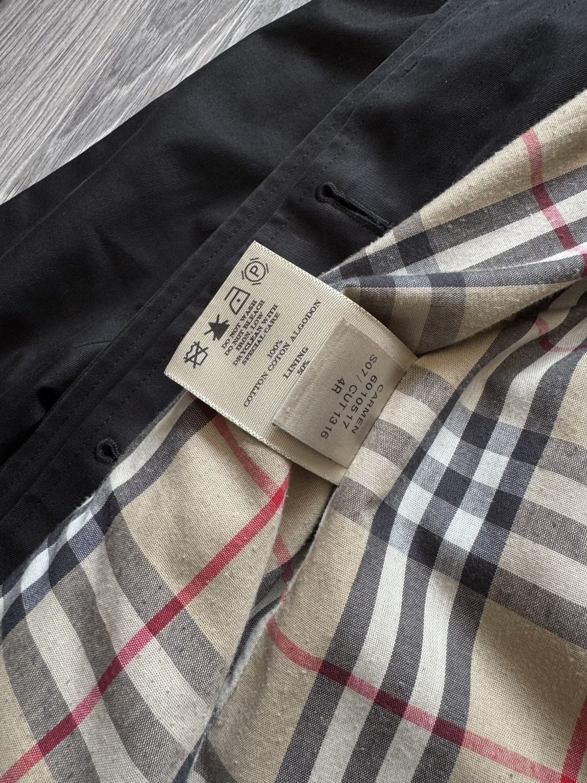Burberry Burberry Carmen Knee-Length Checkered Coat Size XS / US 0-2 / IT 36-38 - 14 Thumbnail