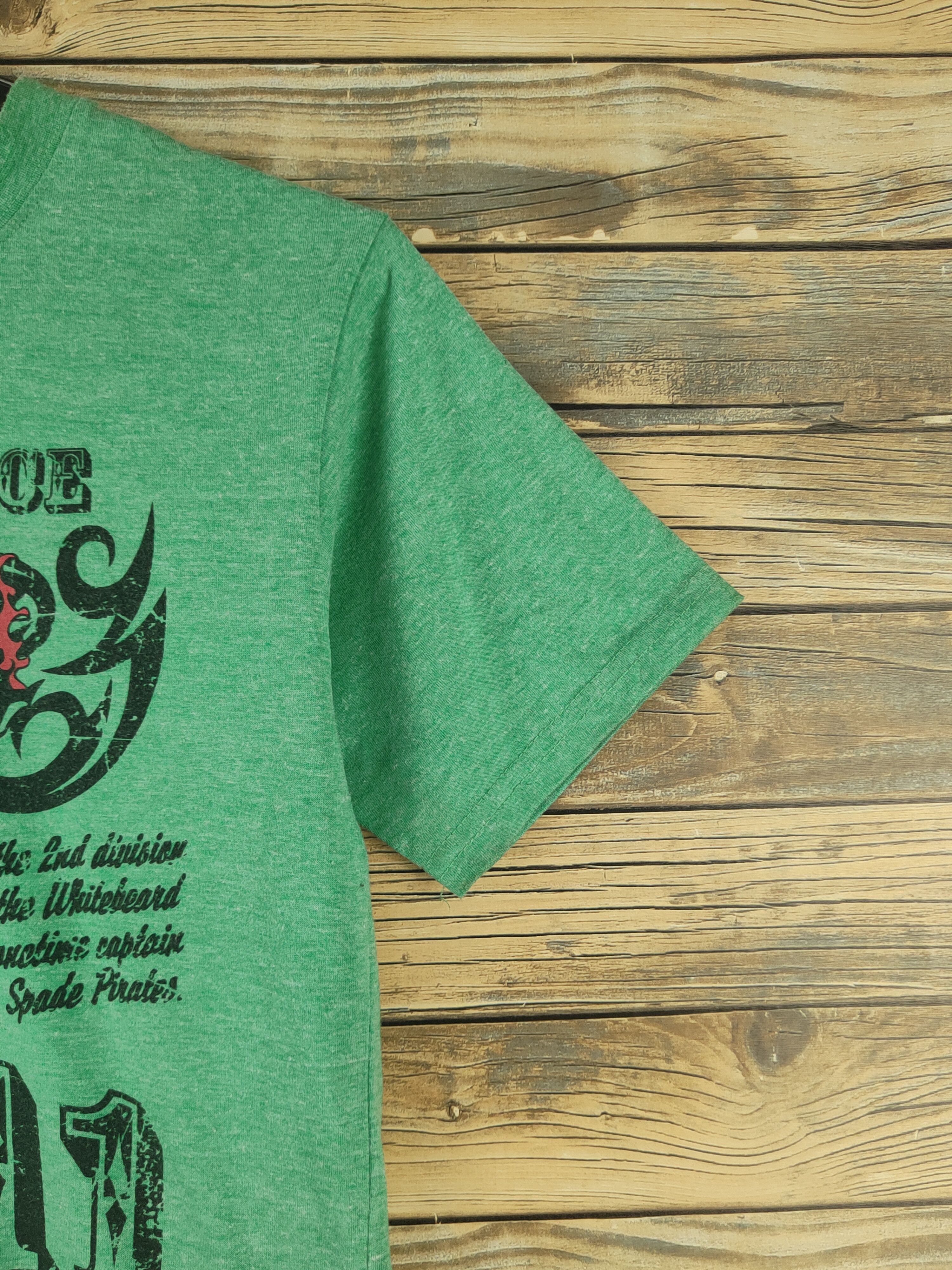 One Piece One Piece Green Short Sleeve T-shirts #S2863 Size US S / EU 44-46 / 1 - 7 Thumbnail