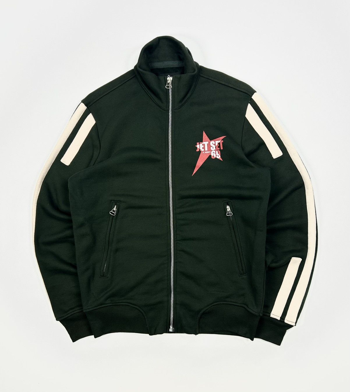 JET SET × Patagonia × Vintage Vintage Jet Set Zip up Sweatshirt Star Logo Archive Y2k Size US S / EU 44-46 / 1 - 1 Thumbnail