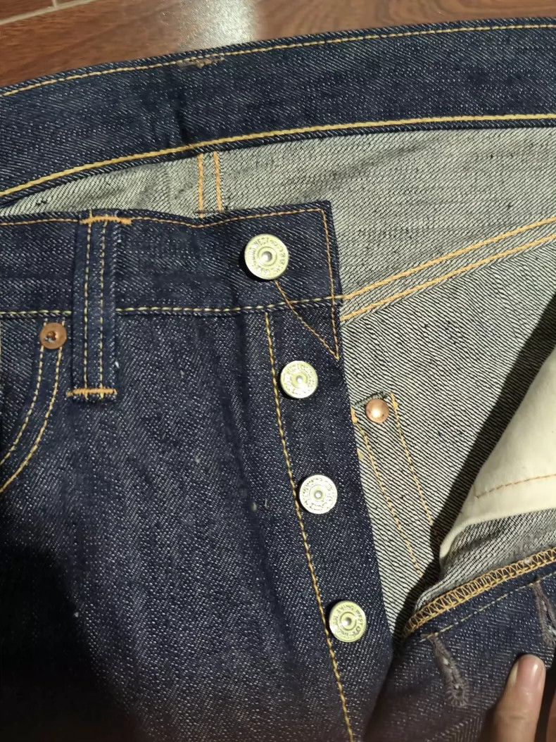 Freewheelers Freewheelers Straight blue-dyed jeans Size US 31 - 5 Thumbnail