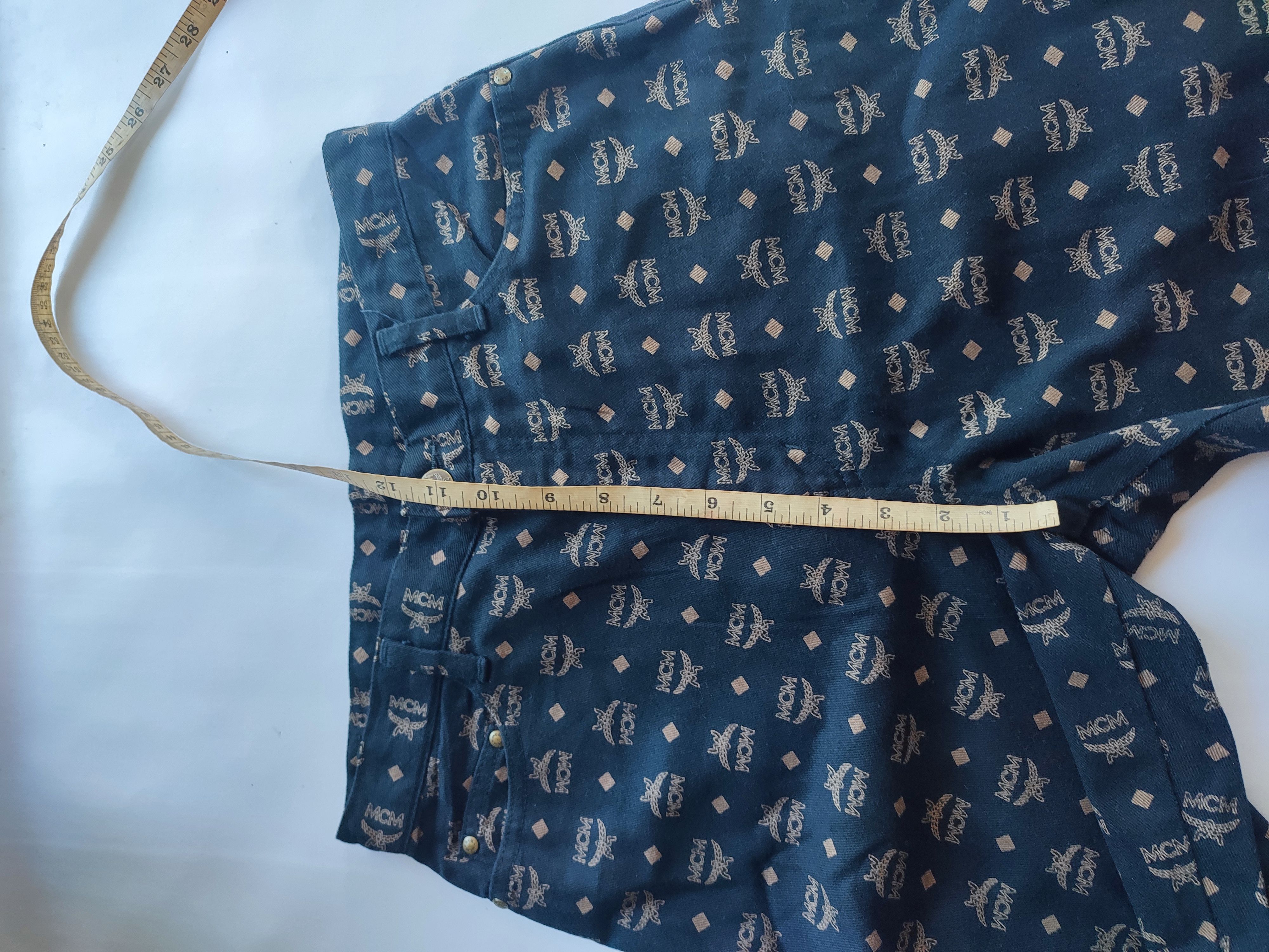 MCM Vintage women's MCM MONOGRAM PANTS JAPAN Size 28" / US 6 / IT 42 - 14 Thumbnail