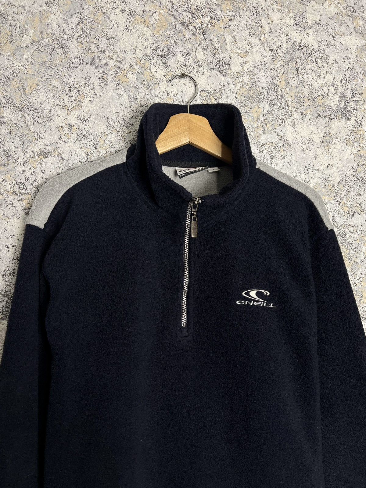 O'Neill × Vintage Vintage O’Neill Fleece Jacket 1/4 Zip Y2K Sweater Jacket Size US S / EU 44-46 / 1 - 2 Thumbnail