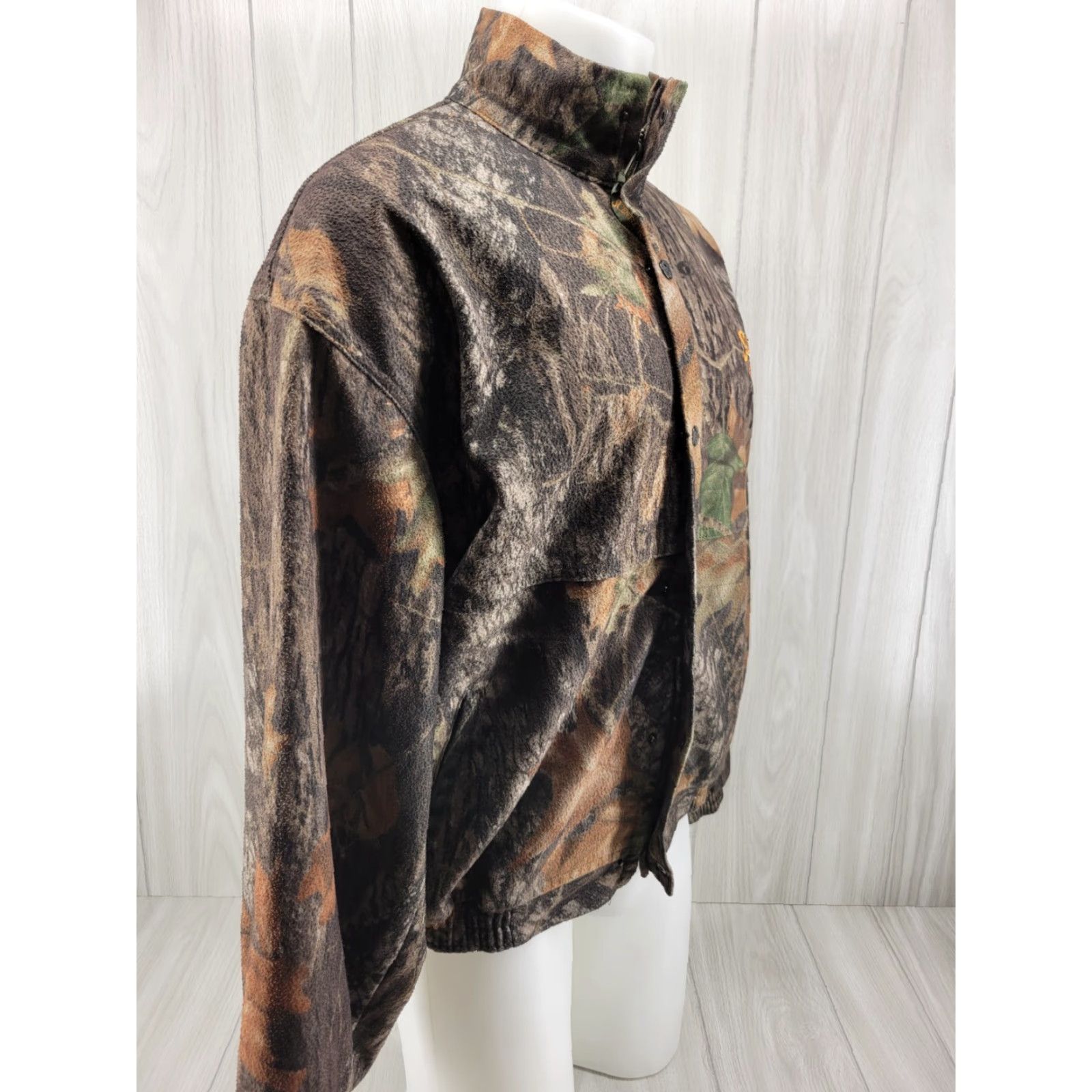 Vintage ScentLok Hunting Jacket Men’s XL Full Zip Mossy Oak Camouflage Hunt Shirt Size US XL / EU 56 / 4 - 4 Thumbnail