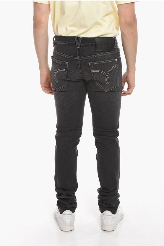 Versace o1y0425 Denim Pant in Black Size US 32 / EU 48 - 3 Thumbnail