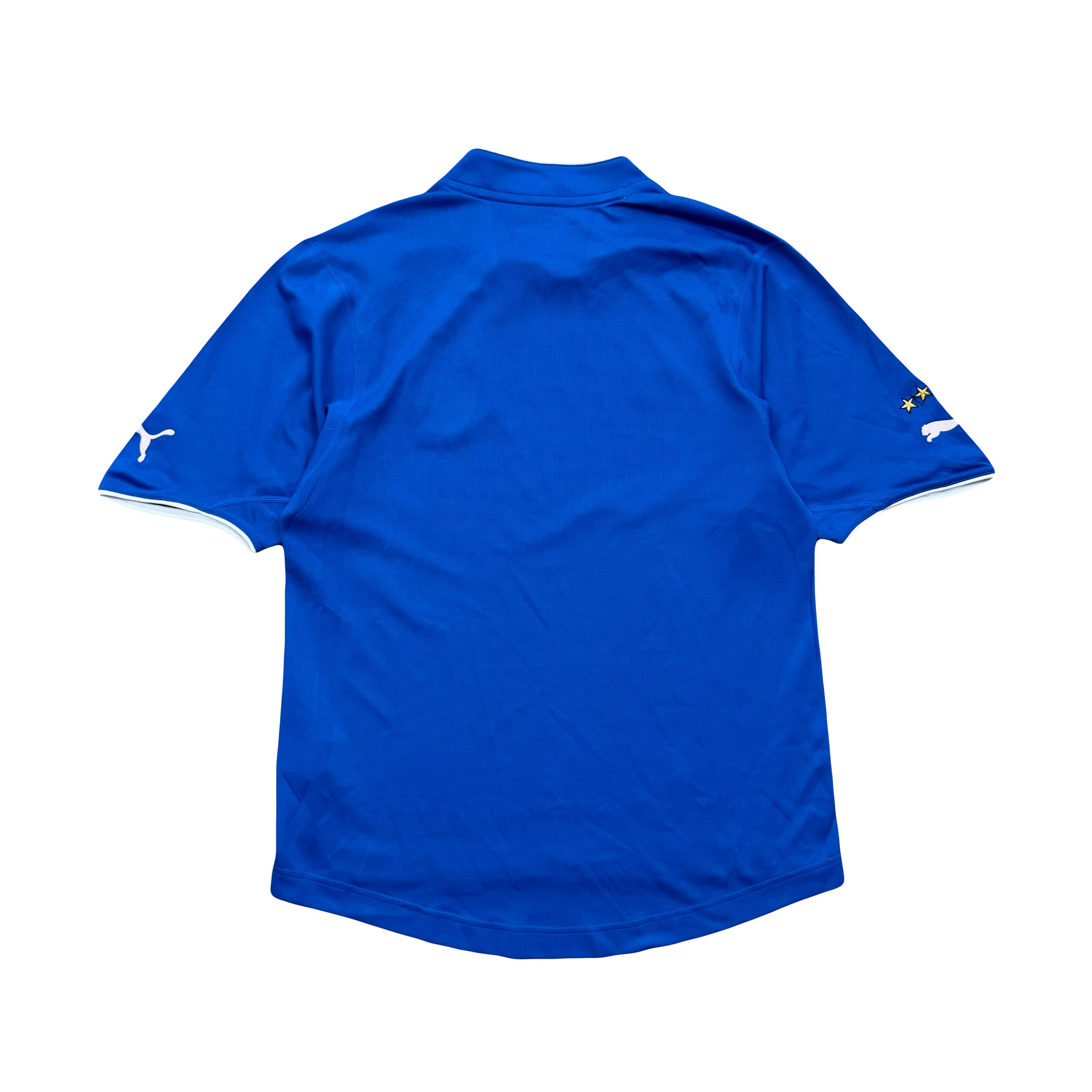 Puma × Vintage VTG 2003 Italy Puma Home Soccer Jersey Euros Italia Size US L / EU 52-54 / 3 - 2 Thumbnail