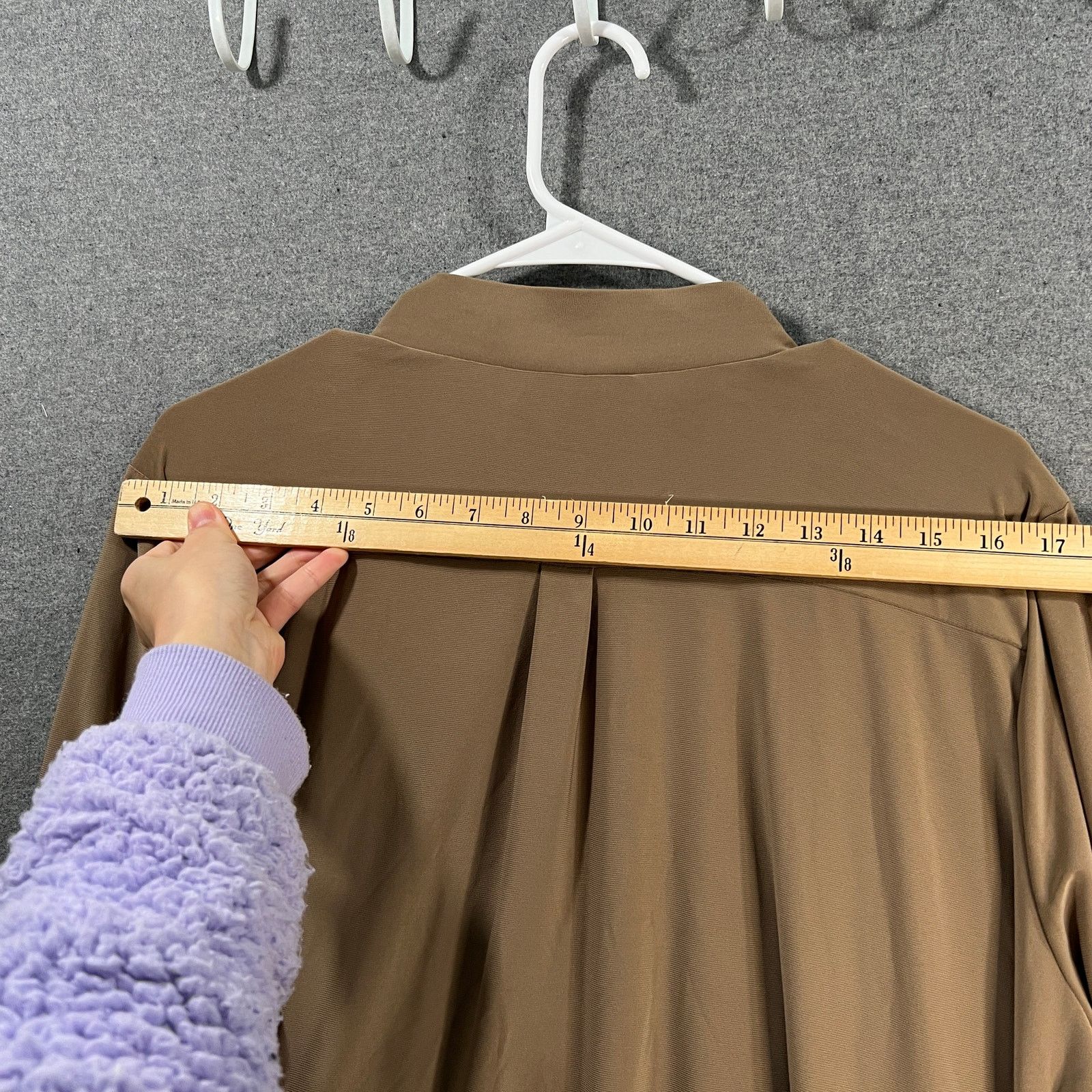 Other Attitudes by Renee Petite Como Jersey Dippy Cardigan Size XL / US 12-14 / IT 48-50 - 9 Thumbnail