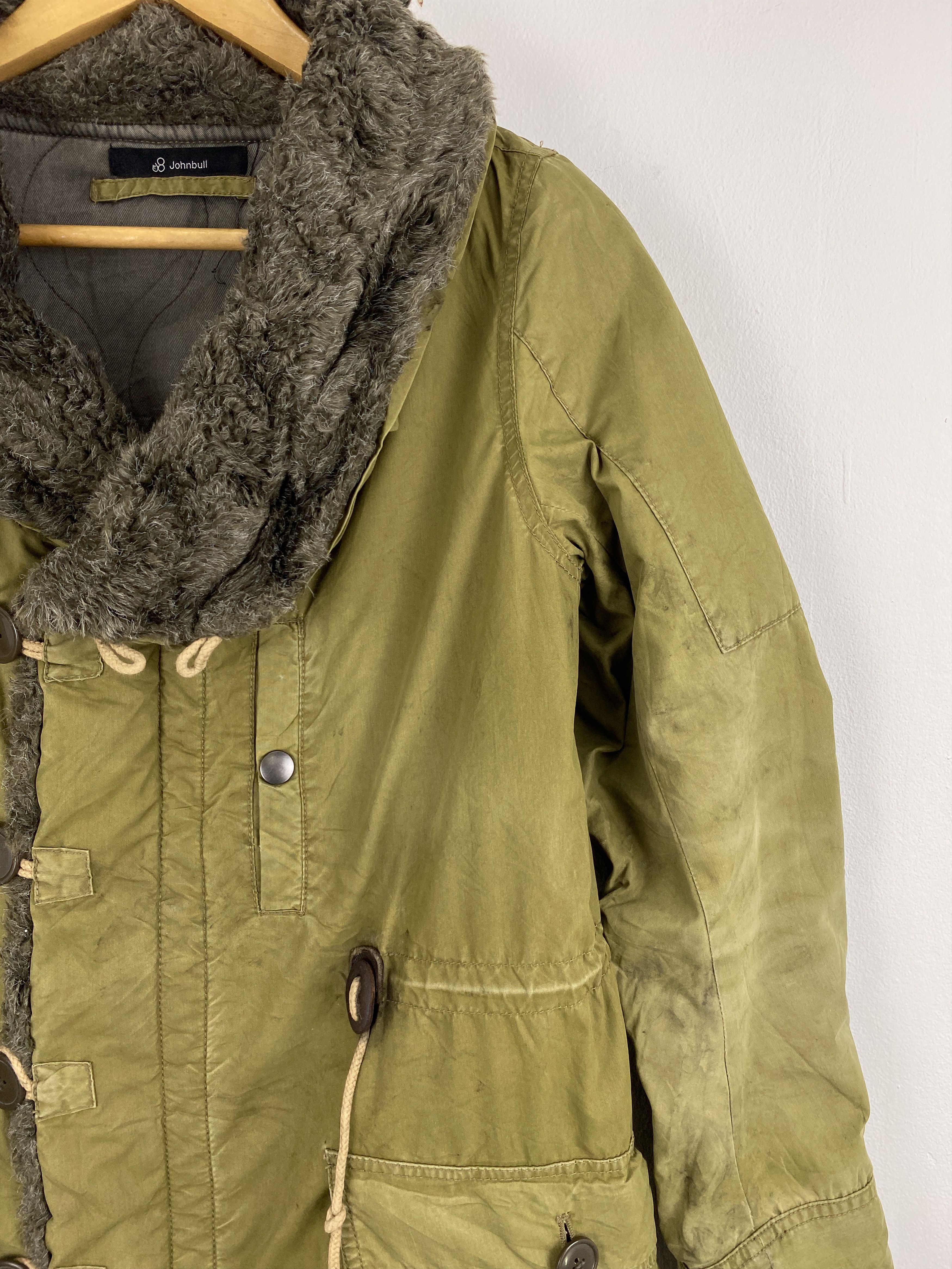 Johnbull Vintage John Bull Heavy Jacket Fur Lining J2010 Size US M / EU 48-50 / 2 - 6 Thumbnail