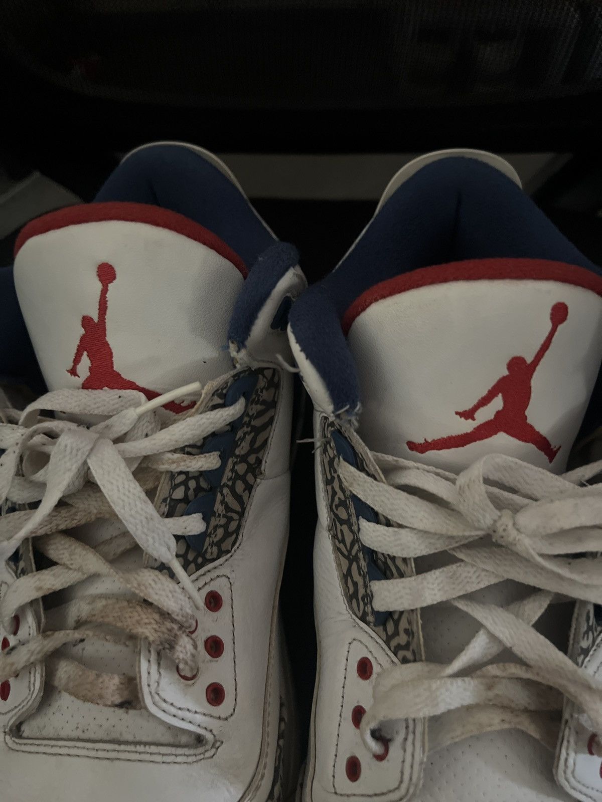 Jordan Brand True Blue 3s 2016 Size US 13 / EU 46 - 4 Thumbnail