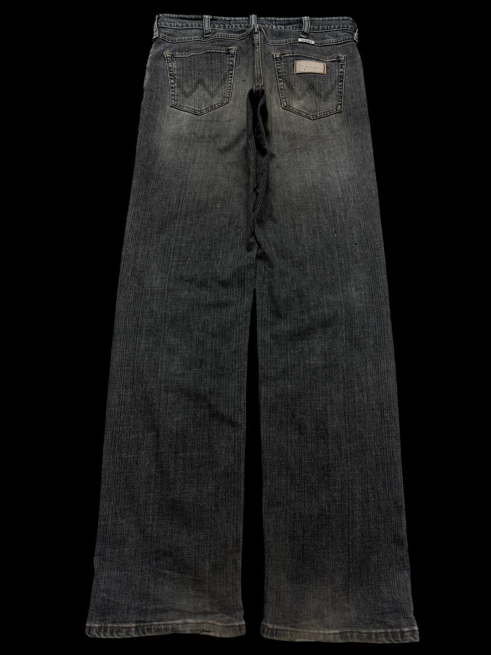 Wrangler Vintage 90s Archive Wrangler Mudwash Distressed Ripped Jean Size US 31 - 2 Thumbnail