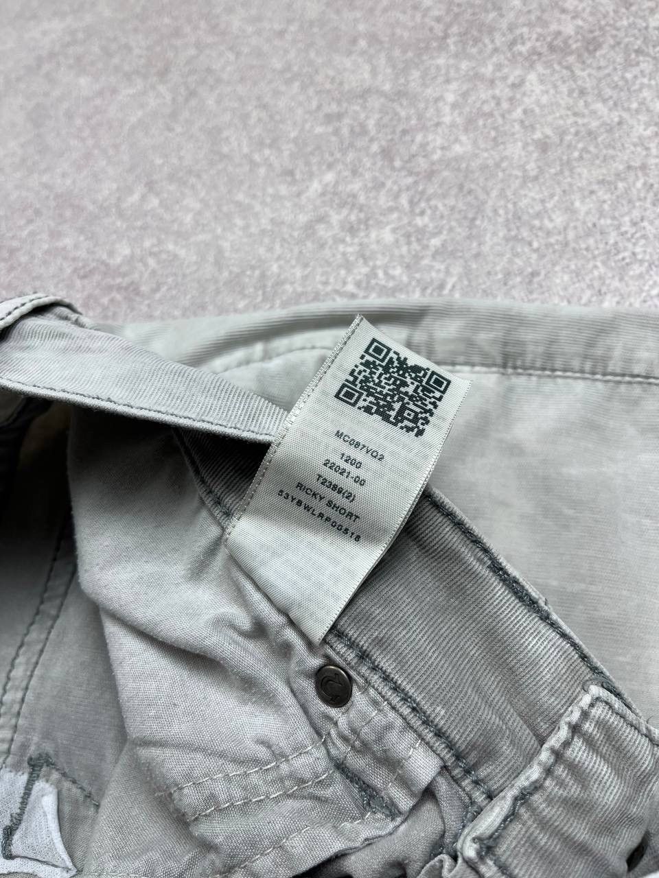 True Religion × Vintage Vintage True Religion Gray Y2K Jorts Shorts 32 Size US 32 / EU 48 - 13 Thumbnail