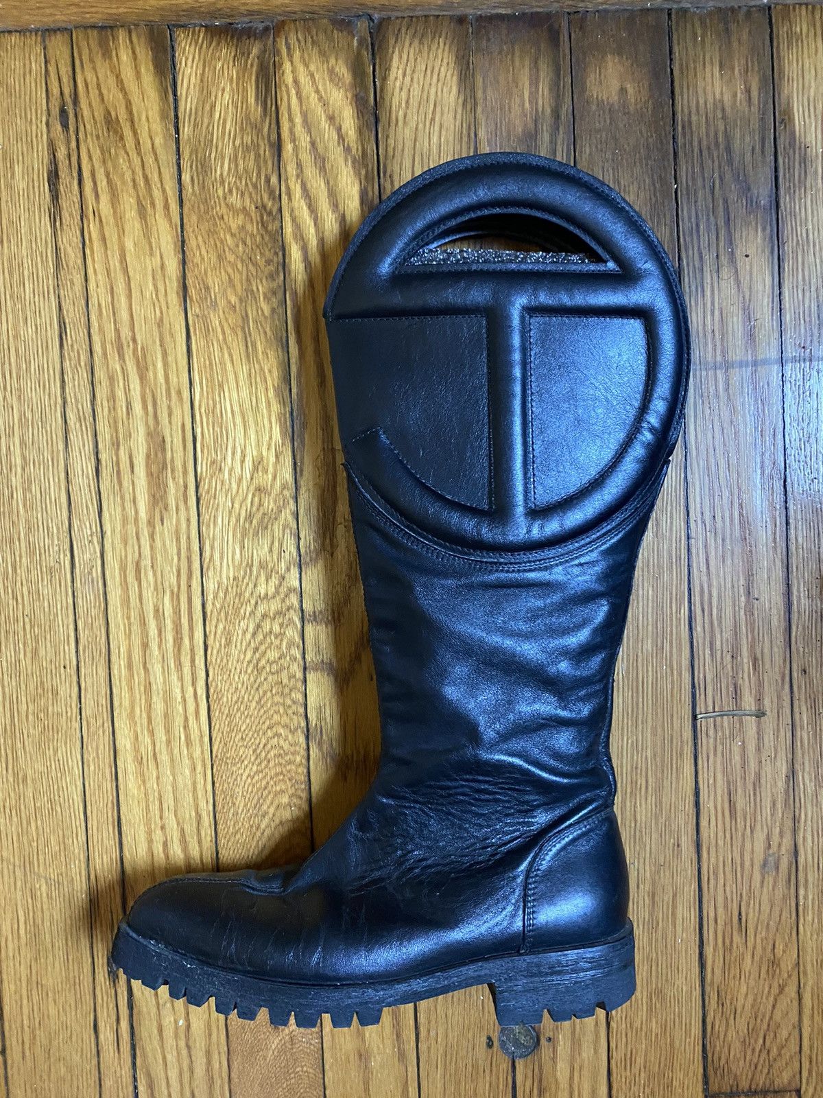 Telfar Telfar Leather Boots Size US 8 / IT 38 - 6 Thumbnail