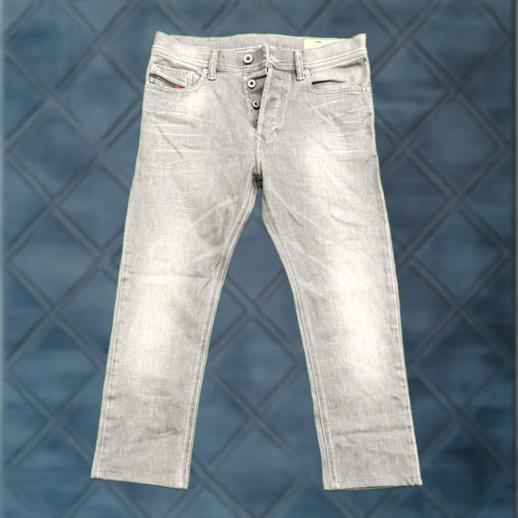 Diesel Diesel Tepphar Slim Carrot Jeans 28 X 26 Black Grey Wash Mens Denim Size US 28 / EU 44 - 1 Thumbnail
