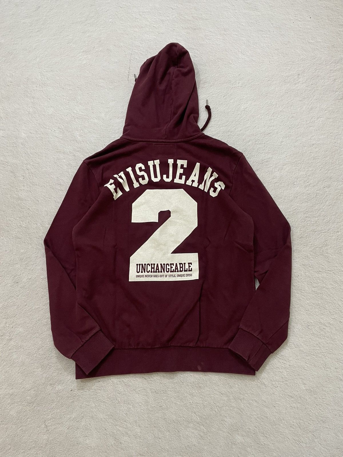 Japanese Brand 2000s Evisu Unchangeable 2 Hooded Embroidered Y2K Hysteric Size US L / EU 52-54 / 3 - 7 Thumbnail
