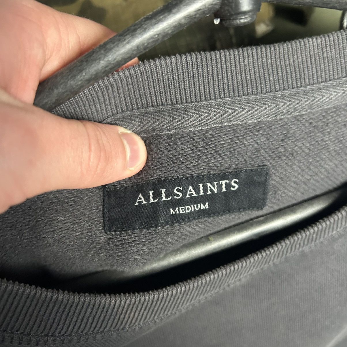 Allsaints Designer Allsaints Small Logo Basic streetwear sweatshirt Size US M / EU 48-50 / 2 - 3 Thumbnail