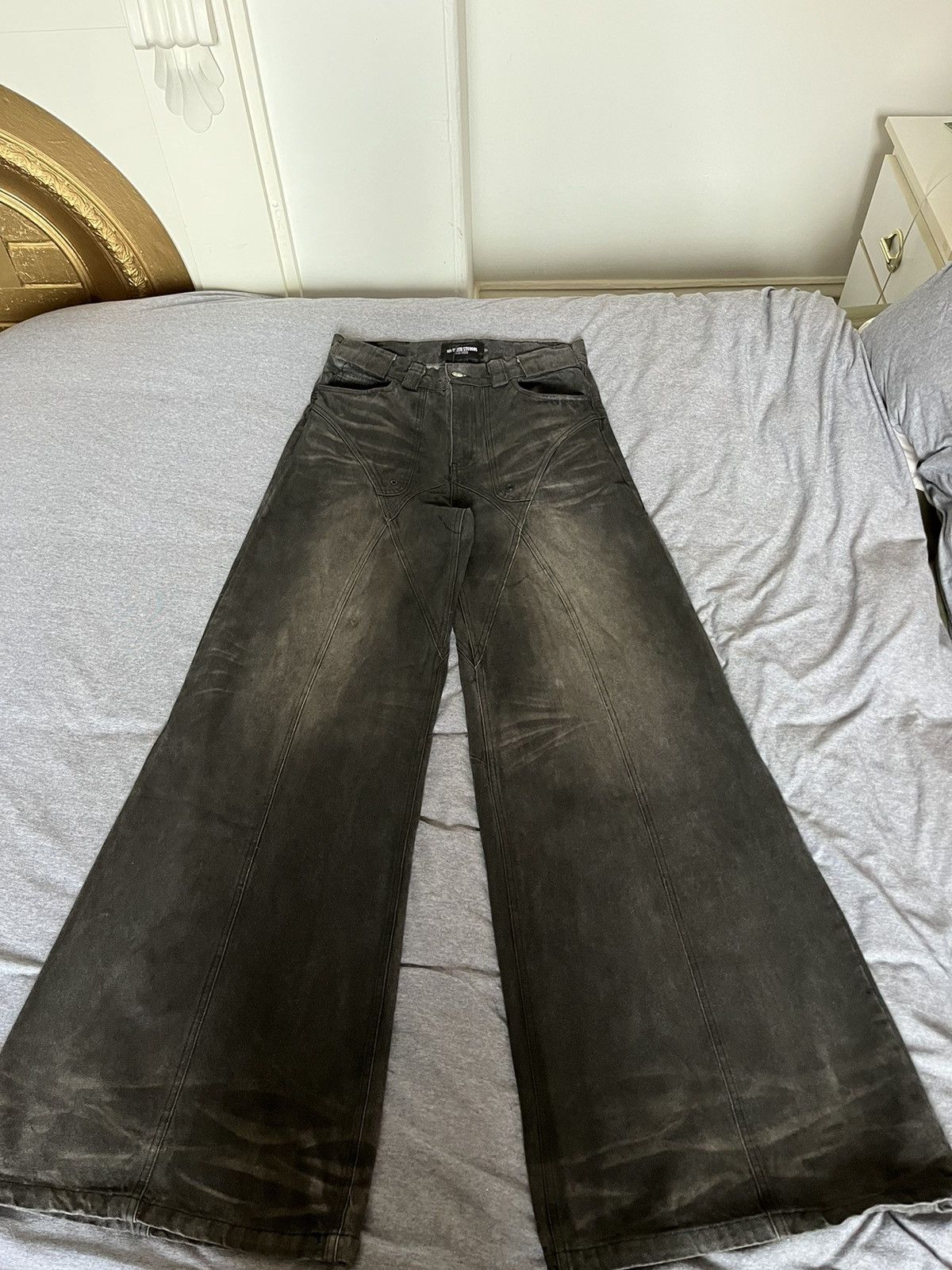 パンツ NO/FAITH STUDIOS SUN FADED DUNE BAGGY S SUN FADED DUNE BAGGY DENIM – NO/FAITH STUDIOS