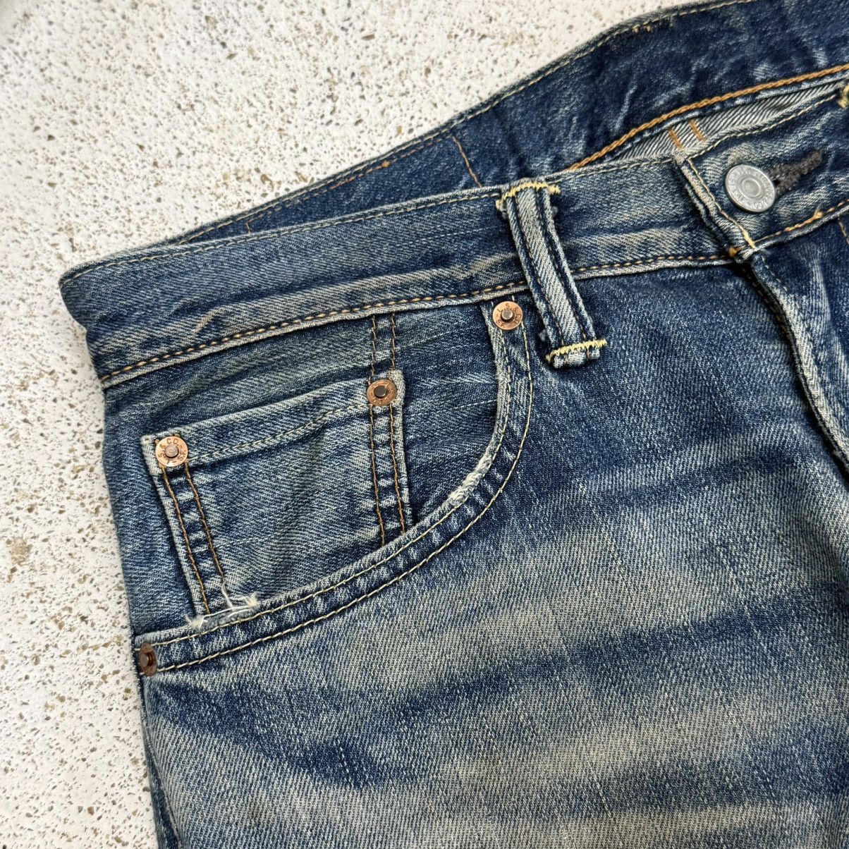Levi's Y2K Levis 502 Muddy Distressed Denim Pants Size US 30 / EU 46 - 9 Thumbnail
