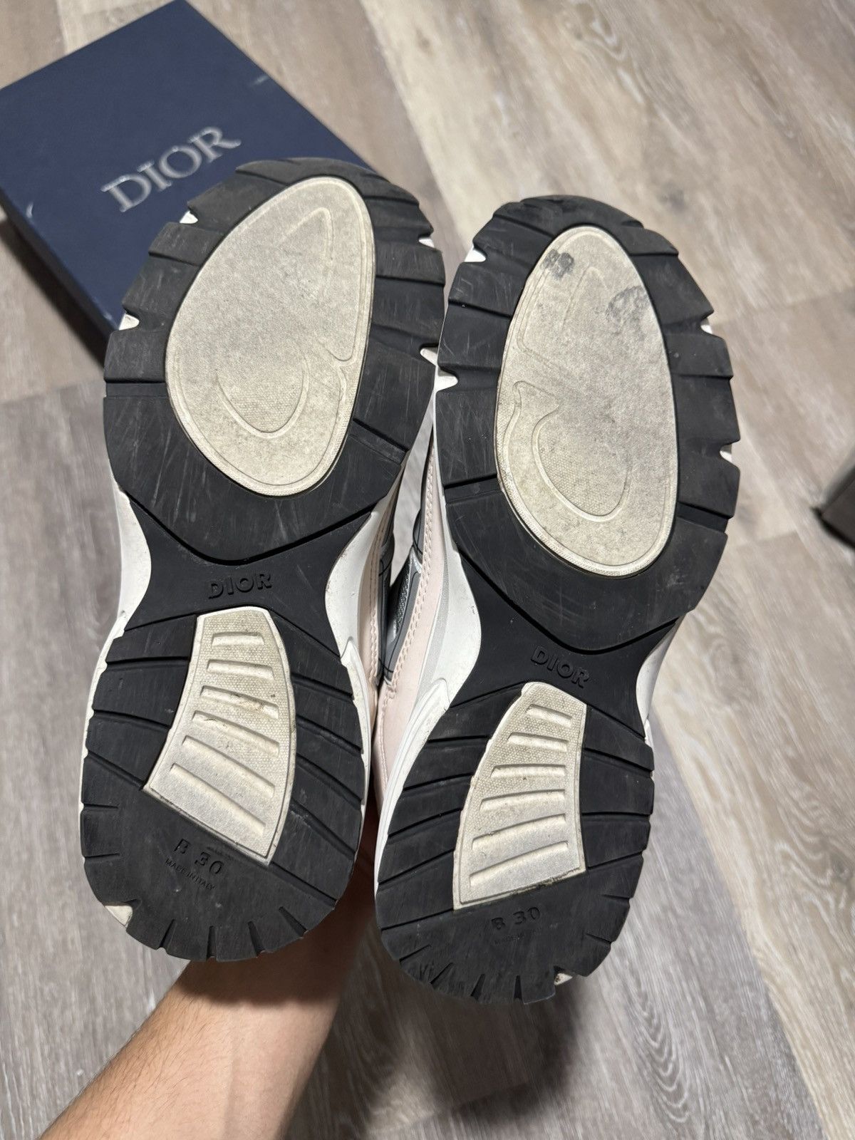 Dior Gray and tan Dior b30 Size US 10 / EU 43 - 7 Thumbnail