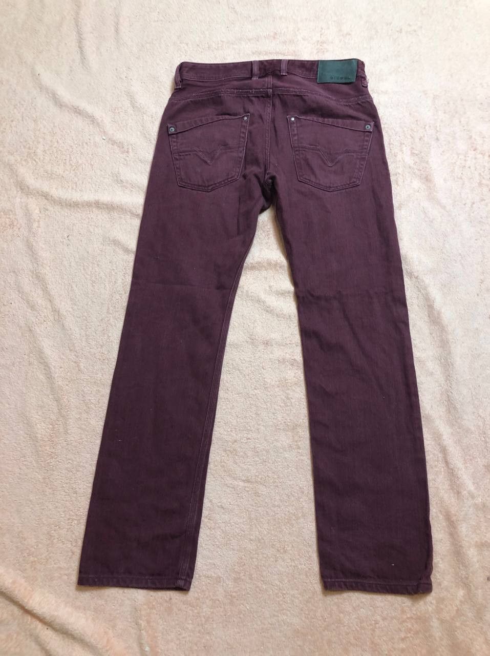 Diesel DIESEL KROOLEY Mens Jeans Denim 100% Cotton Slim Carrot Fit Size US 30 / EU 46 - 17 Thumbnail