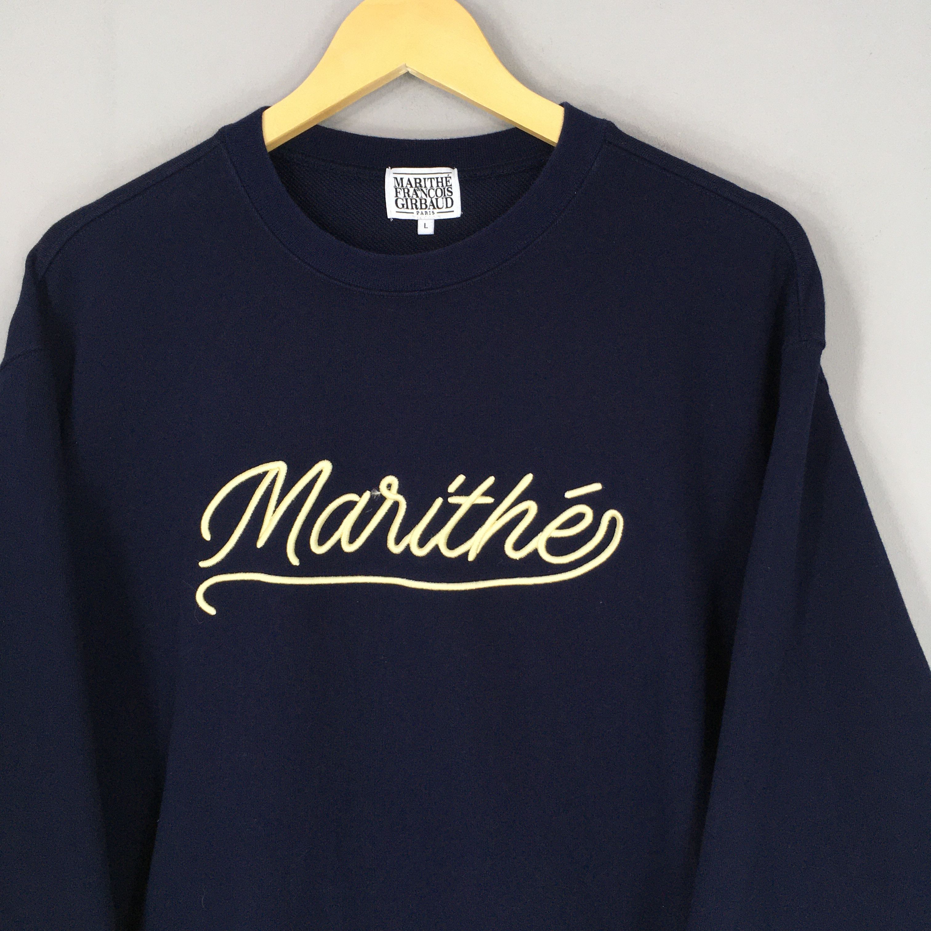 Marithe + Francois Girbaud Vintage Marithe Francois Girbaud MFG Sweatshirt Medium Size US M / EU 48-50 / 2 - 2 Thumbnail